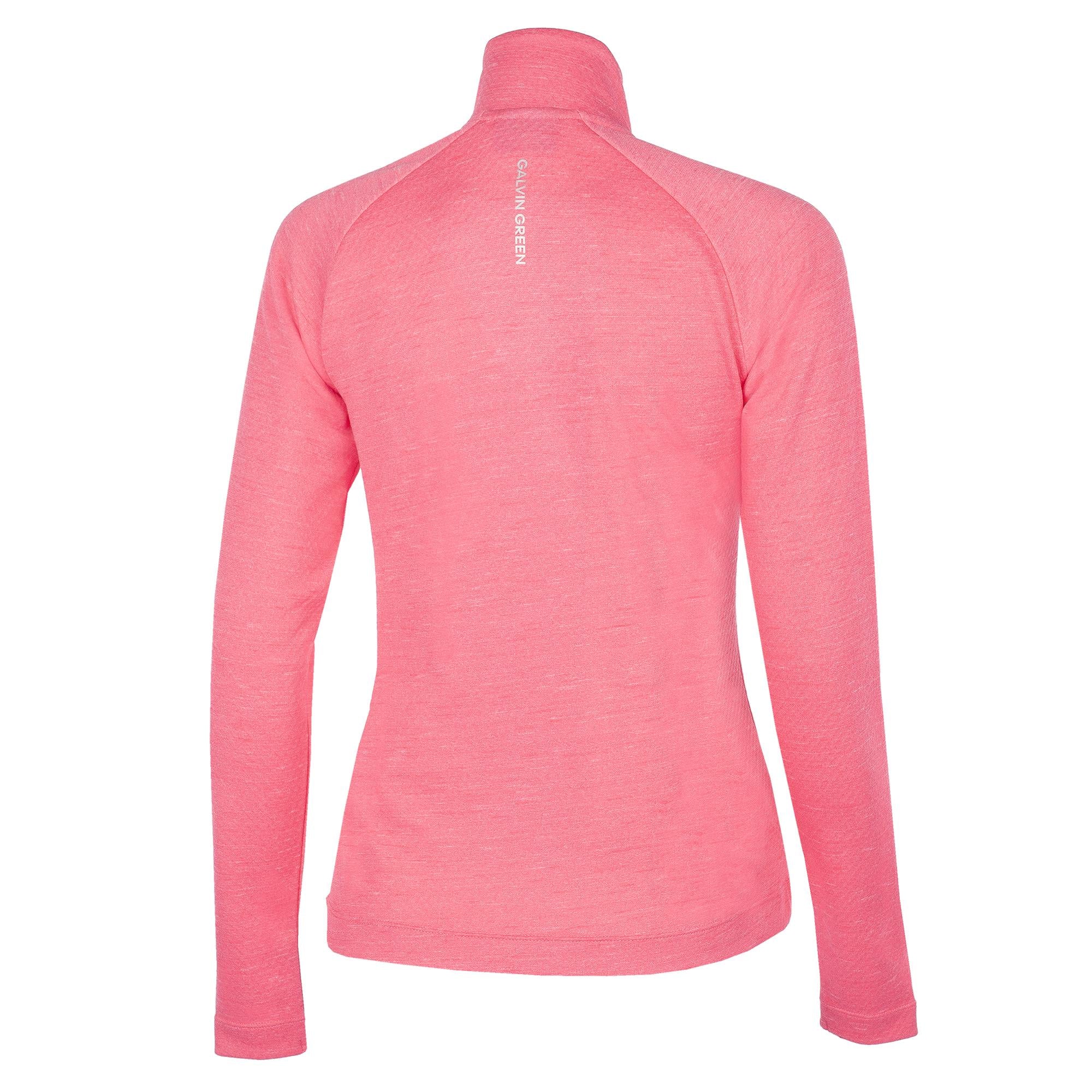 Galvin Green Diora Insula Ladies Golf Mid Layer Camelia Rose Melange
