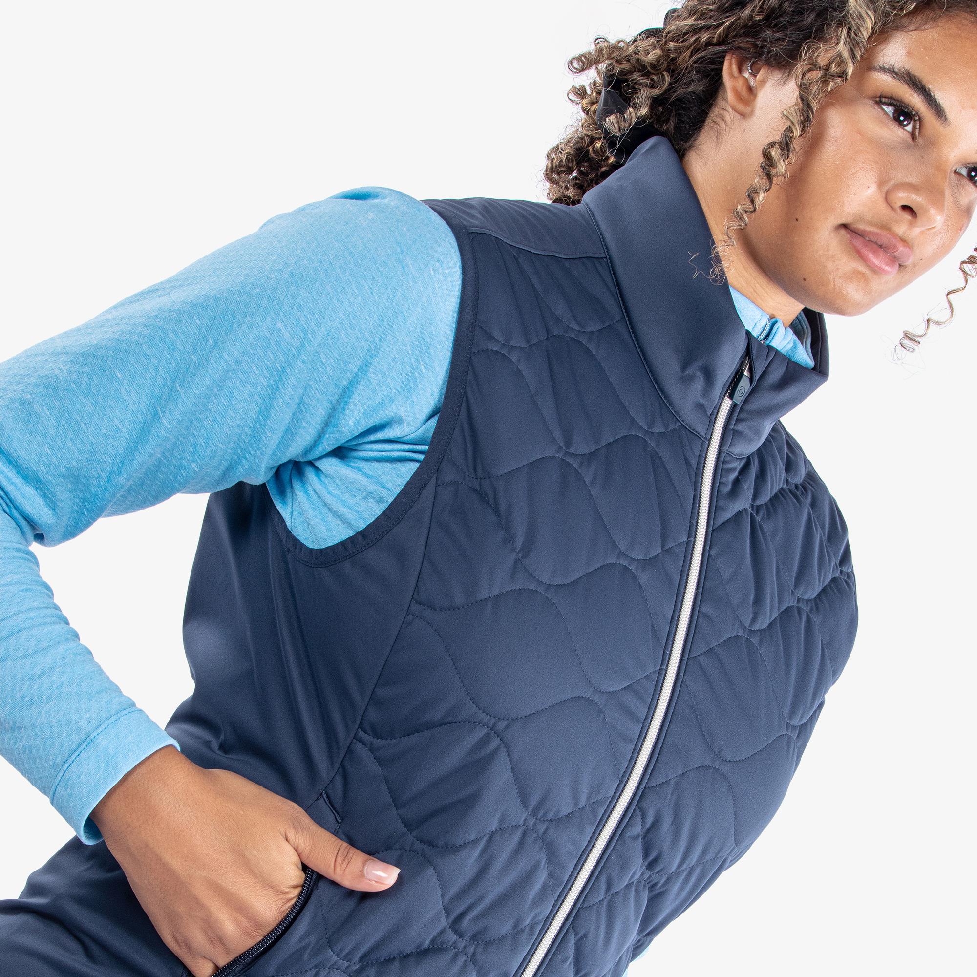 Galvin Green Lucille Interface-1 Ladies Golf Windstopper Vest Navy