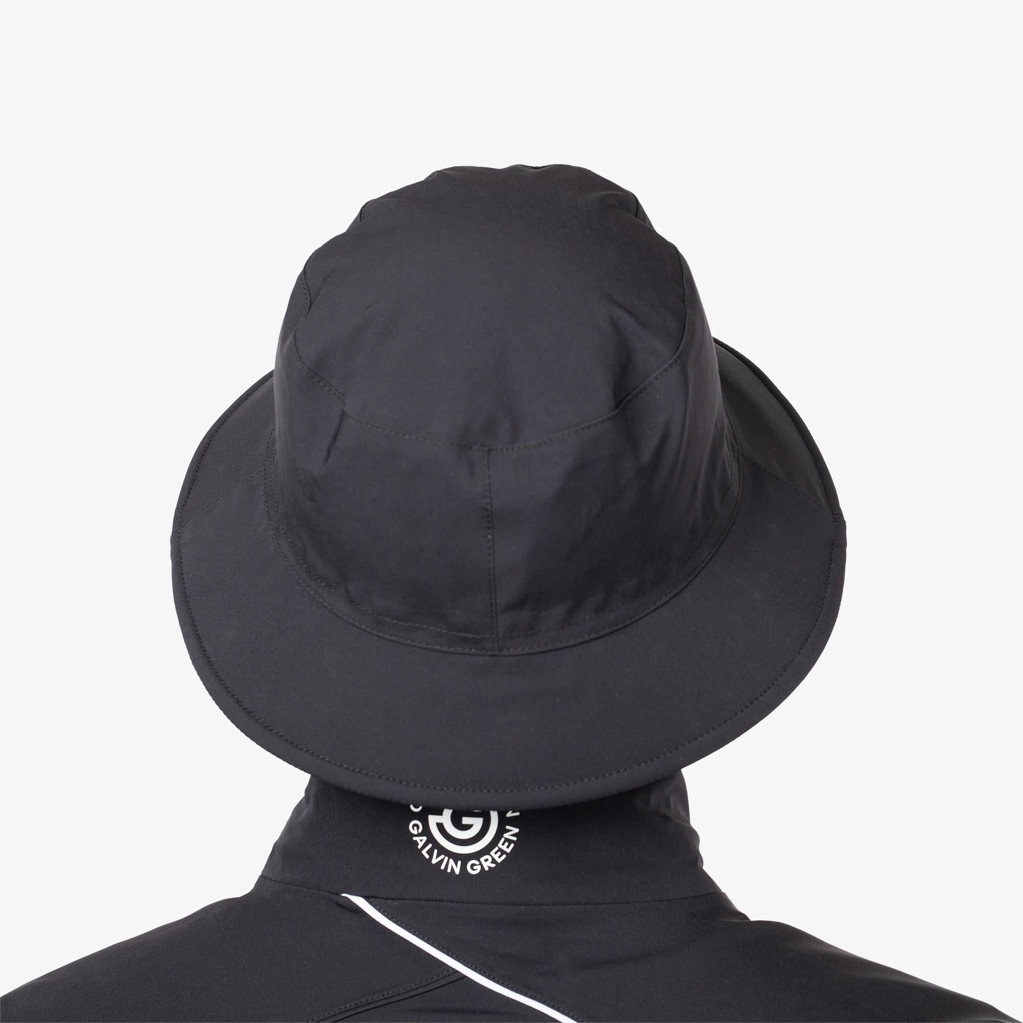 Galvin Green Aiden Dryvr Pertex Waterproof Bucket Hat Black