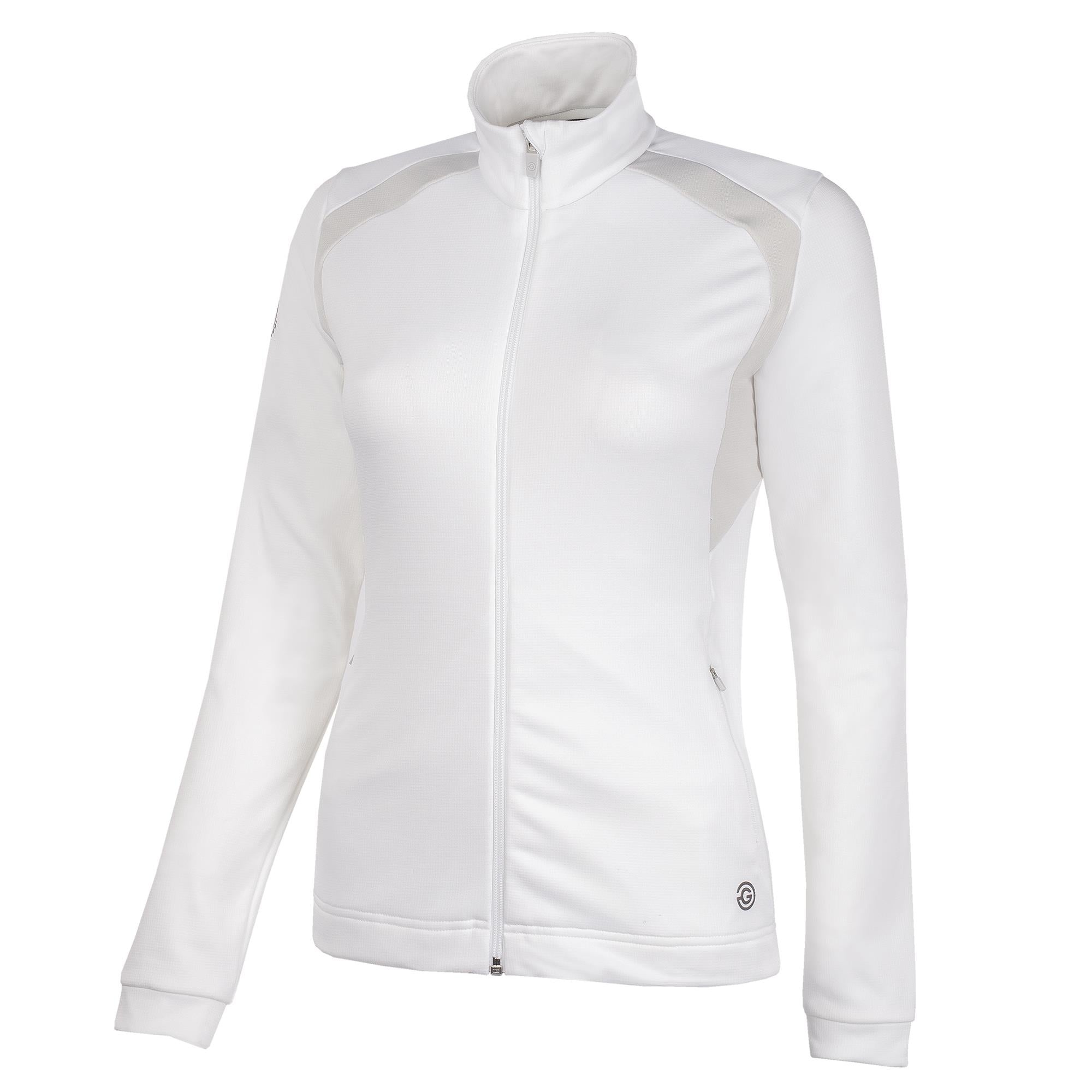 Galvin Green Destiny Insula Ladies Golf Mid Layer White/Cool Grey