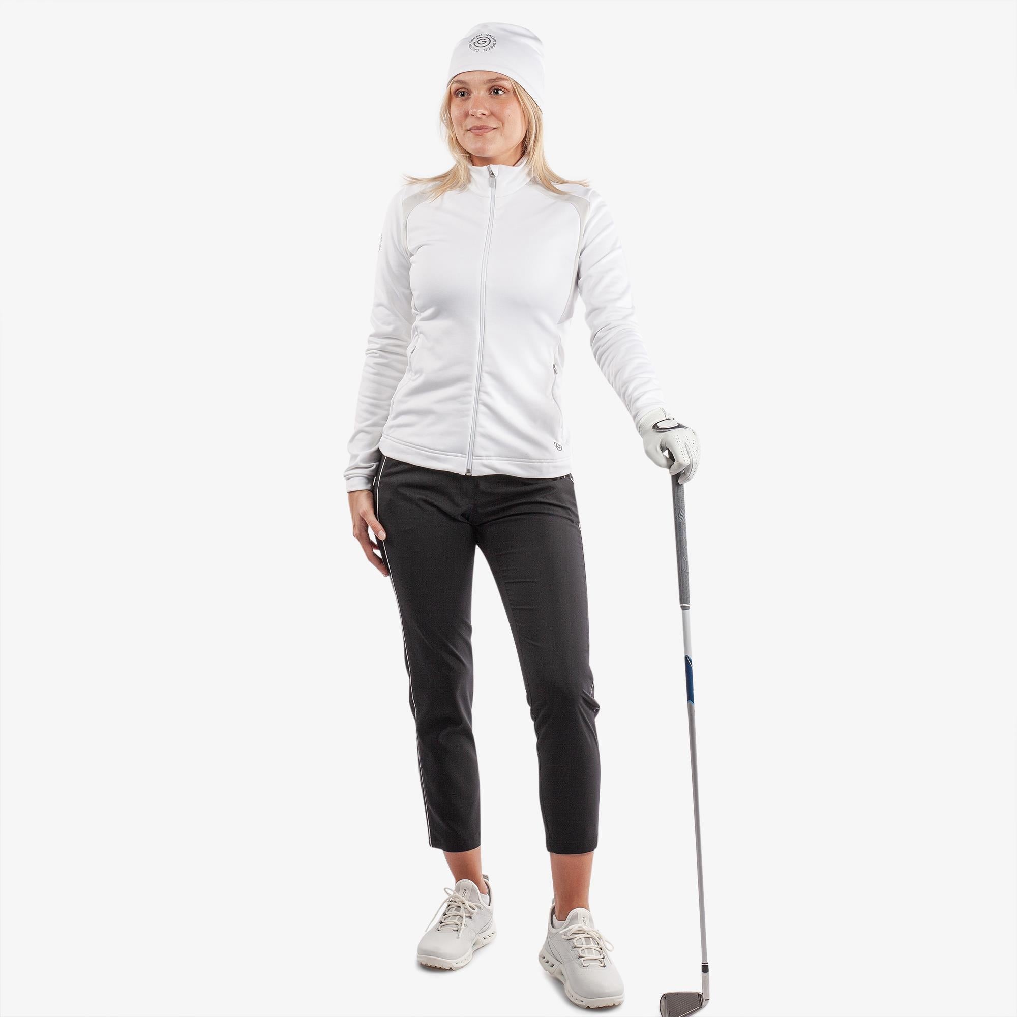 Galvin Green Destiny Insula Ladies Golf Mid Layer White/Cool Grey