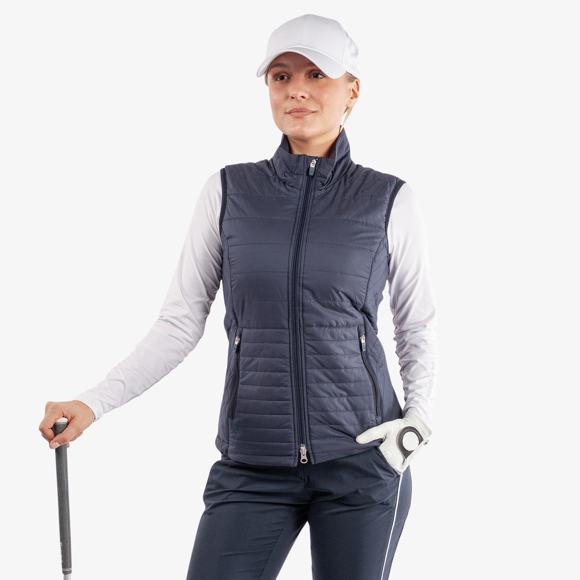 Galvin Green Lene Interface-1 Ladies Golf Wind Stopper Gilet Navy