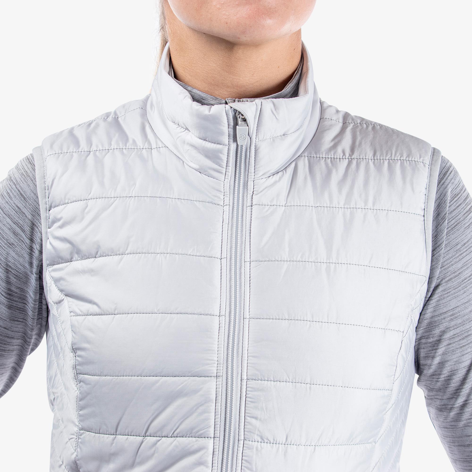 Galvin Green Lene Interface-1 Ladies Golf Wind Stopper Gilet Cool Grey