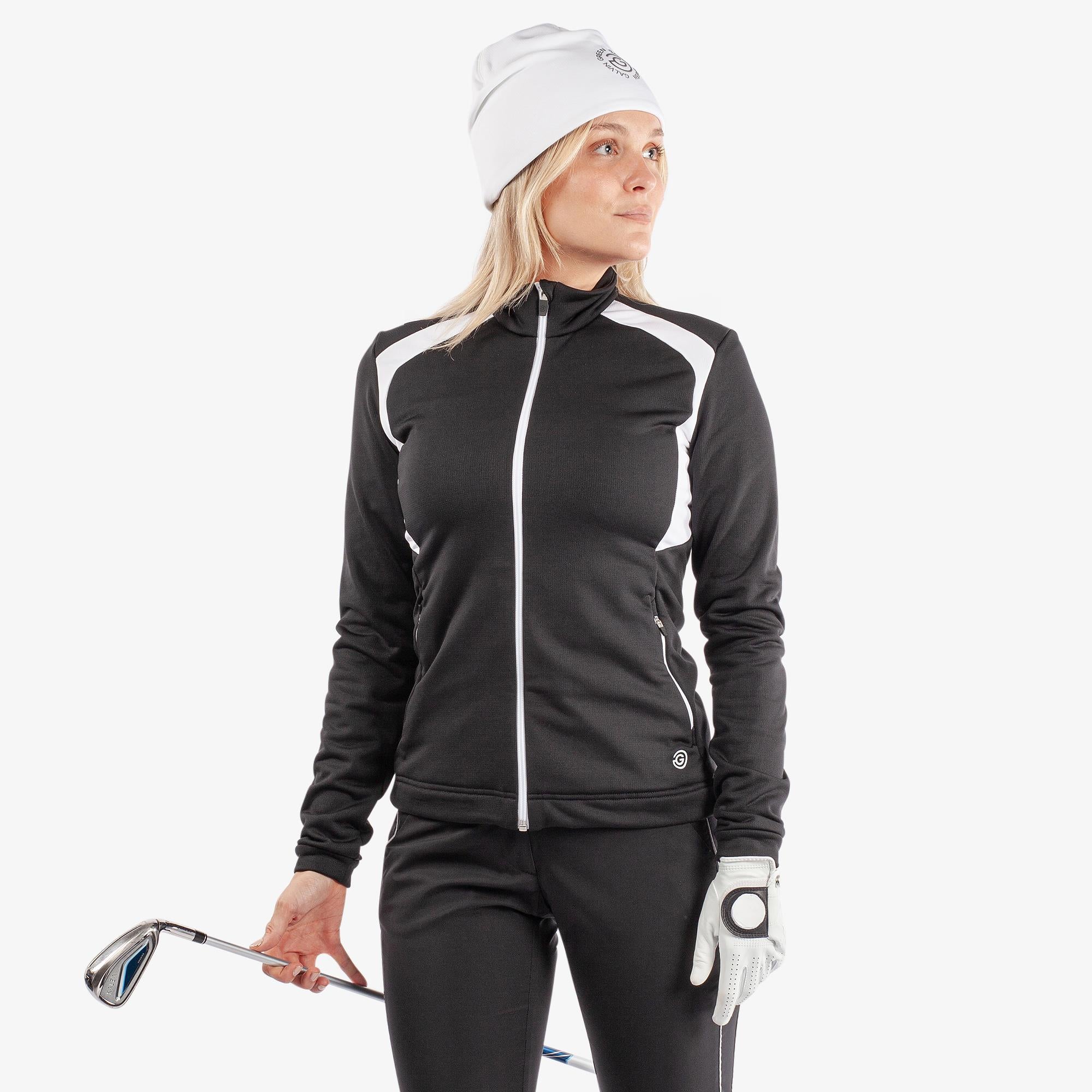 Galvin Green Destiny Insula Ladies Golf Mid Layer Black/White