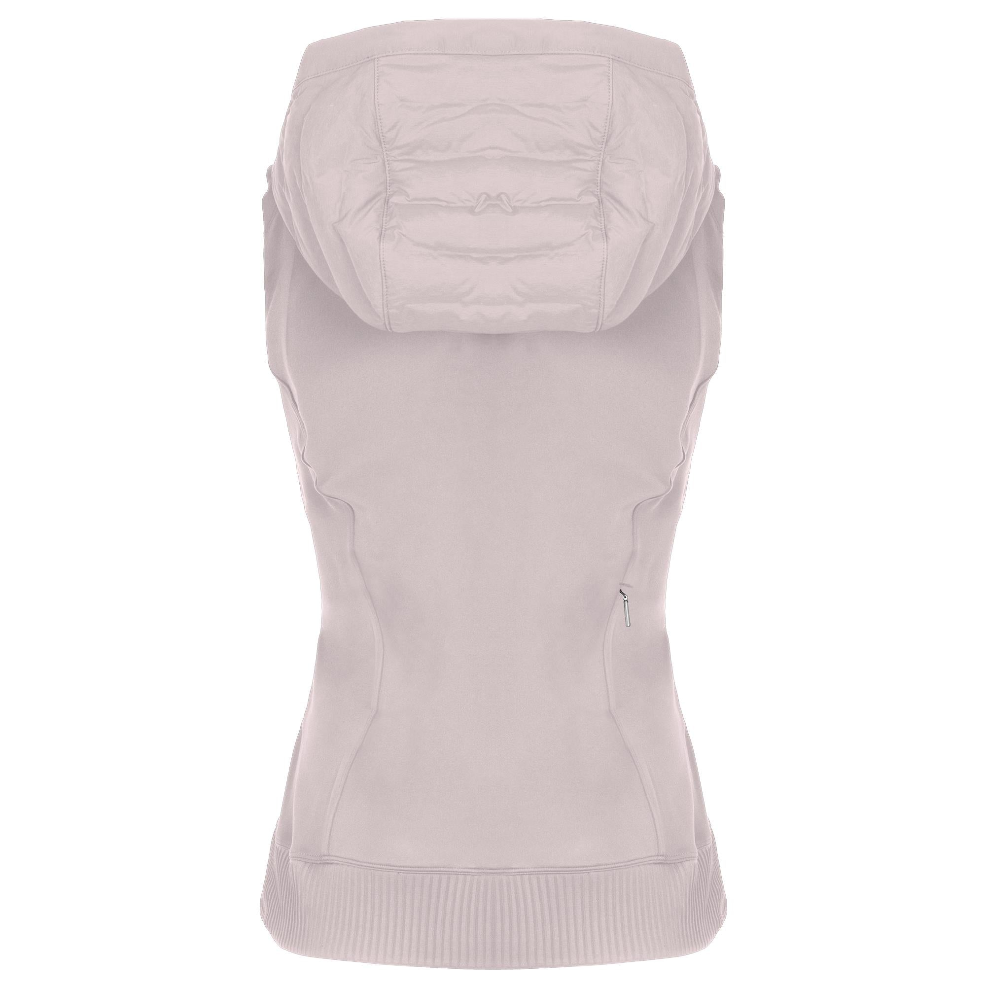 KJUS Sundance Padded Hooded Vest Oyster