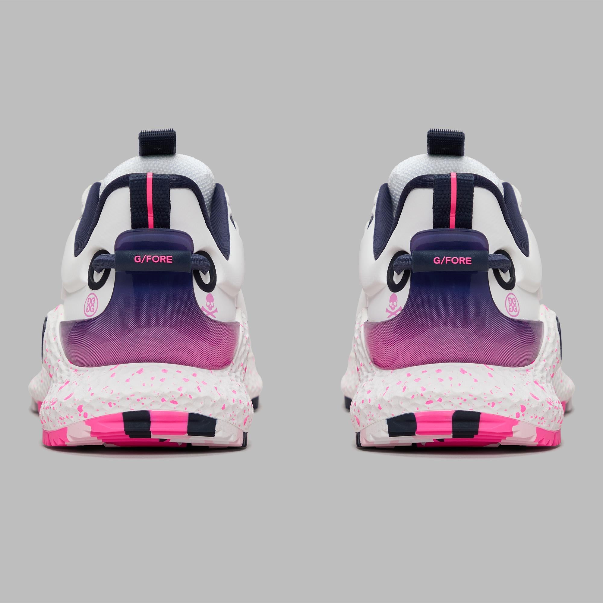 G/FORE MG4+ O2 Printed Gradient Skull & T's Ladies Golf Shoes Snow/Multi