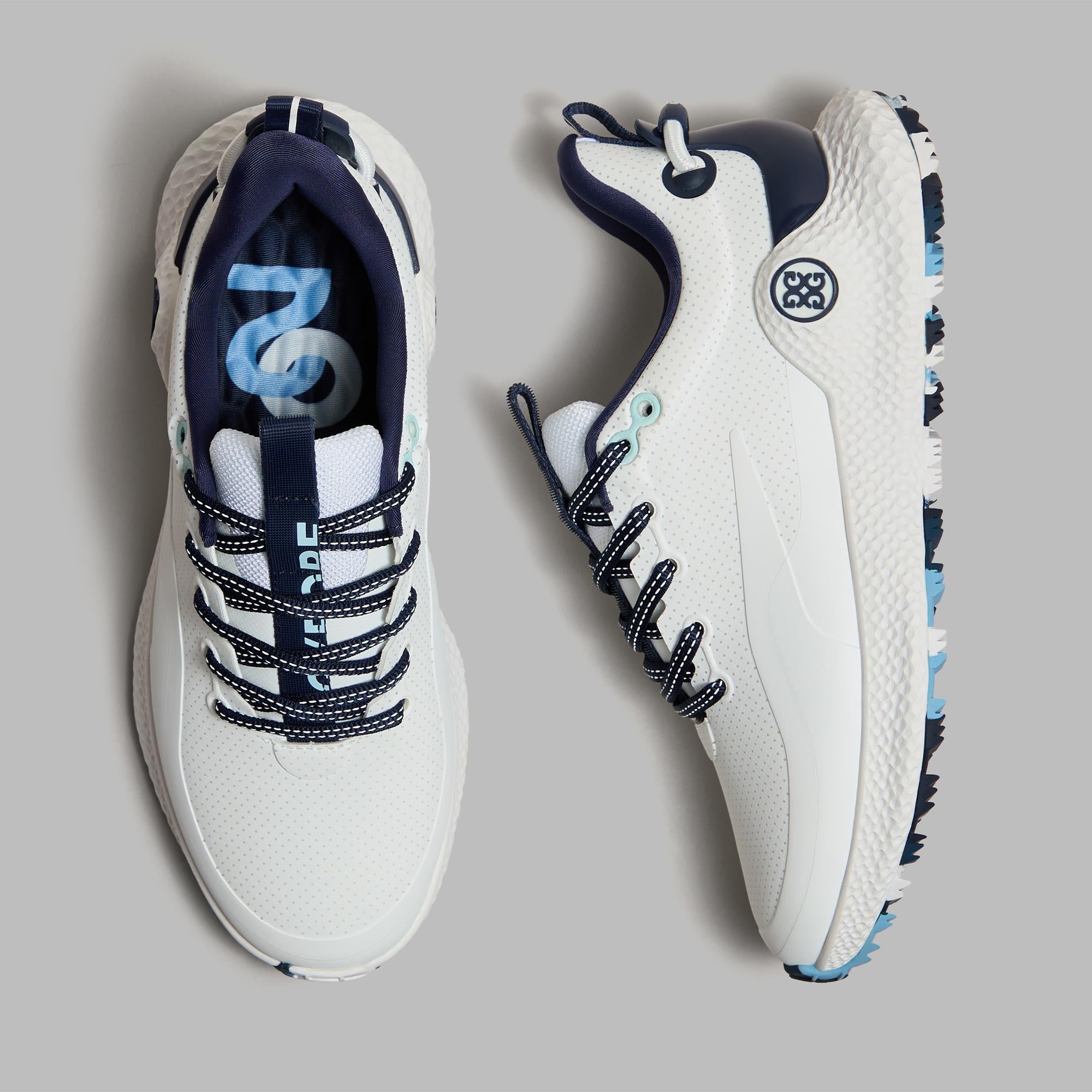 G/FORE MG4+ O2 Stippled Full Drip Ladies Golf Shoes Snow/Twilight