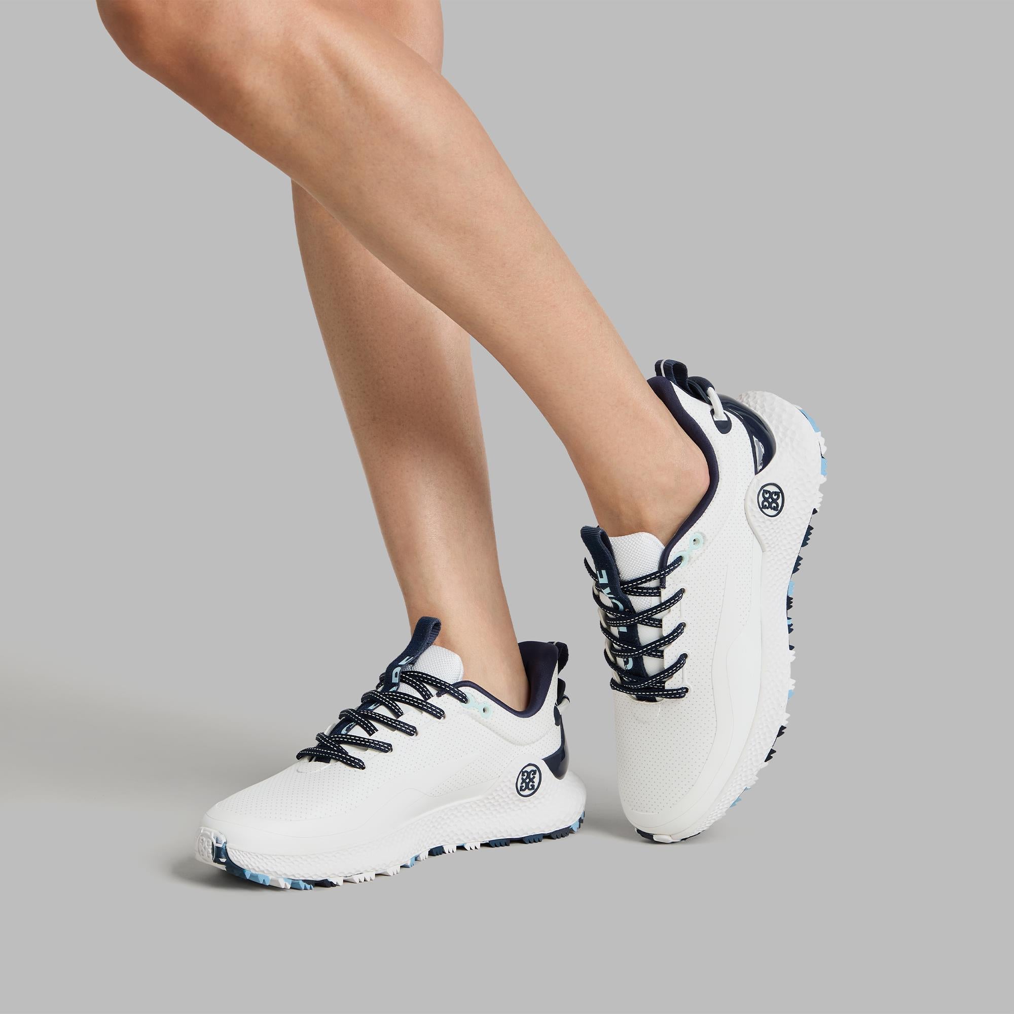G/FORE MG4+ O2 Stippled Full Drip Ladies Golf Shoes Snow/Twilight