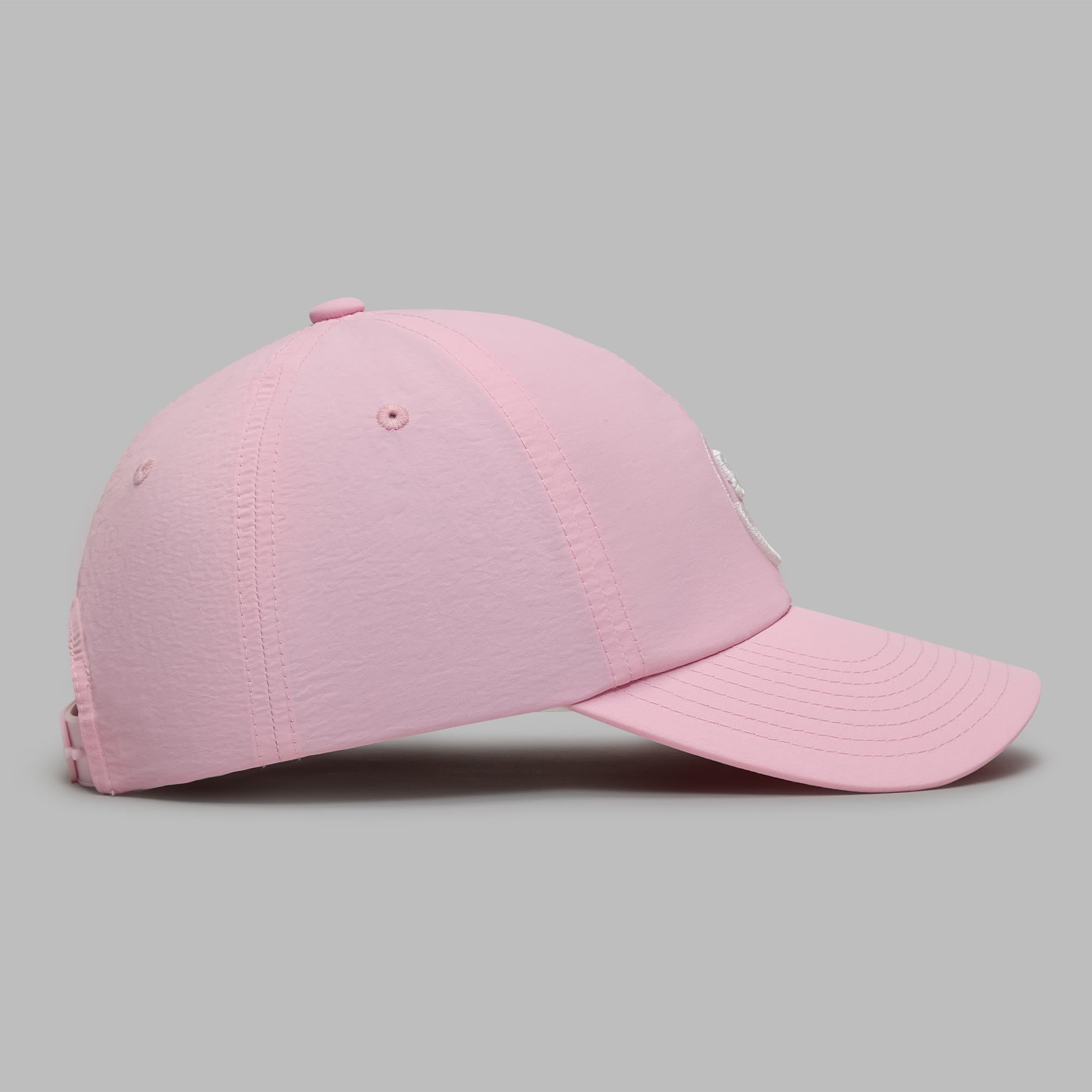 G/FORE Smiley G's Relaxt Fit 110 Stretch Ladies Golf Cap Blush