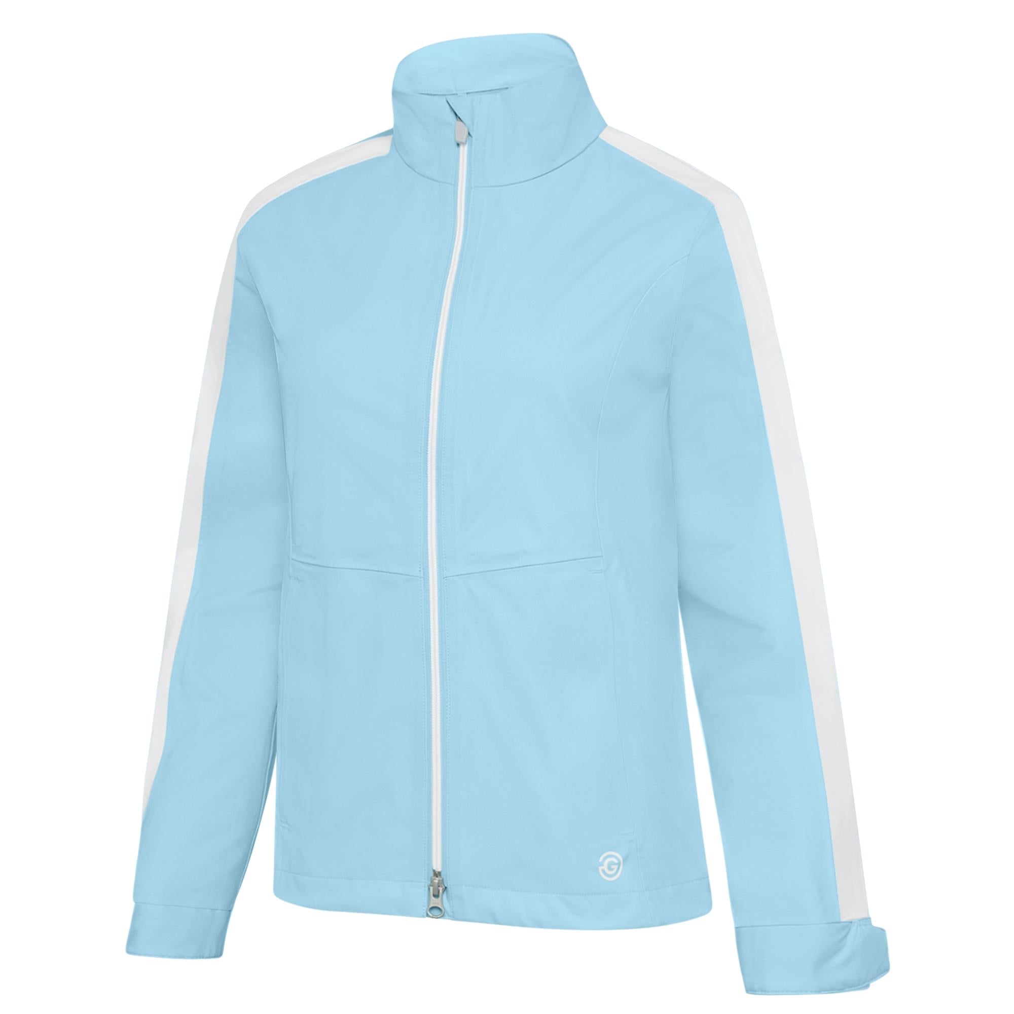 Galvin Green Abby Dryvr Pertex Ladies Waterproof Jacket Crystal Blue/White