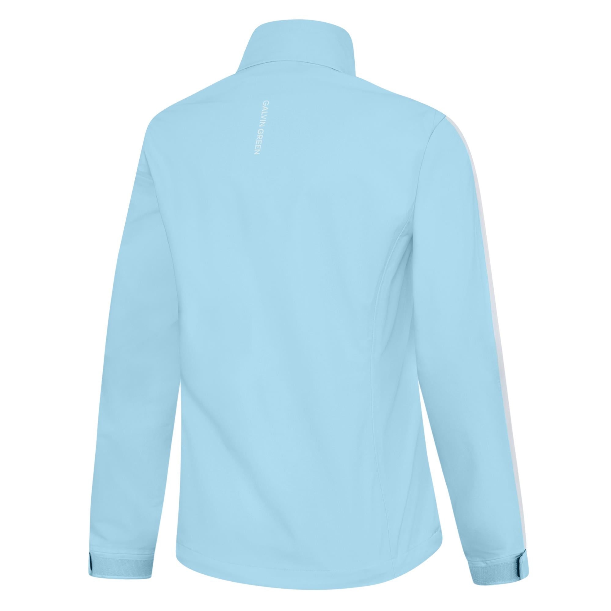 Galvin Green Abby Dryvr Pertex Ladies Waterproof Jacket Crystal Blue/White