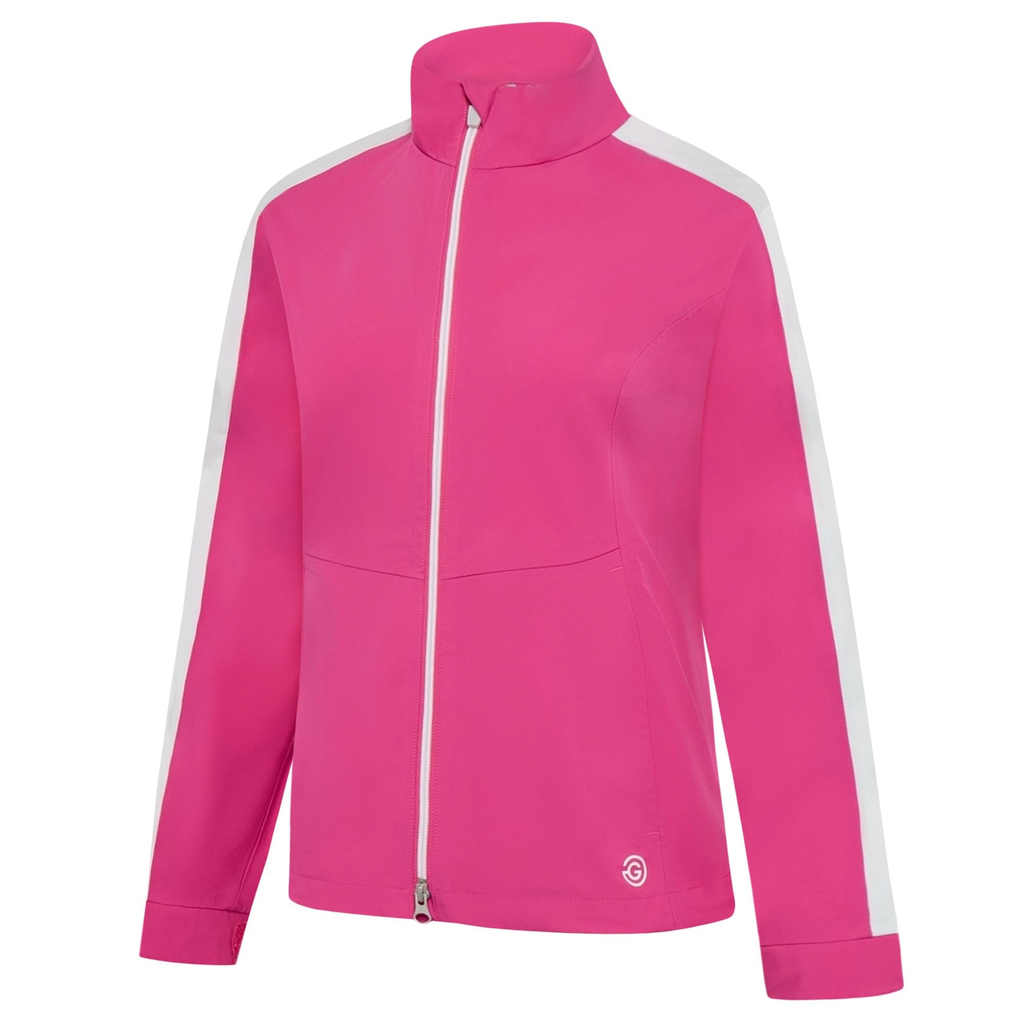Galvin Green Abby Dryvr Pertex Ladies Waterproof Jacket Fuchsia/White