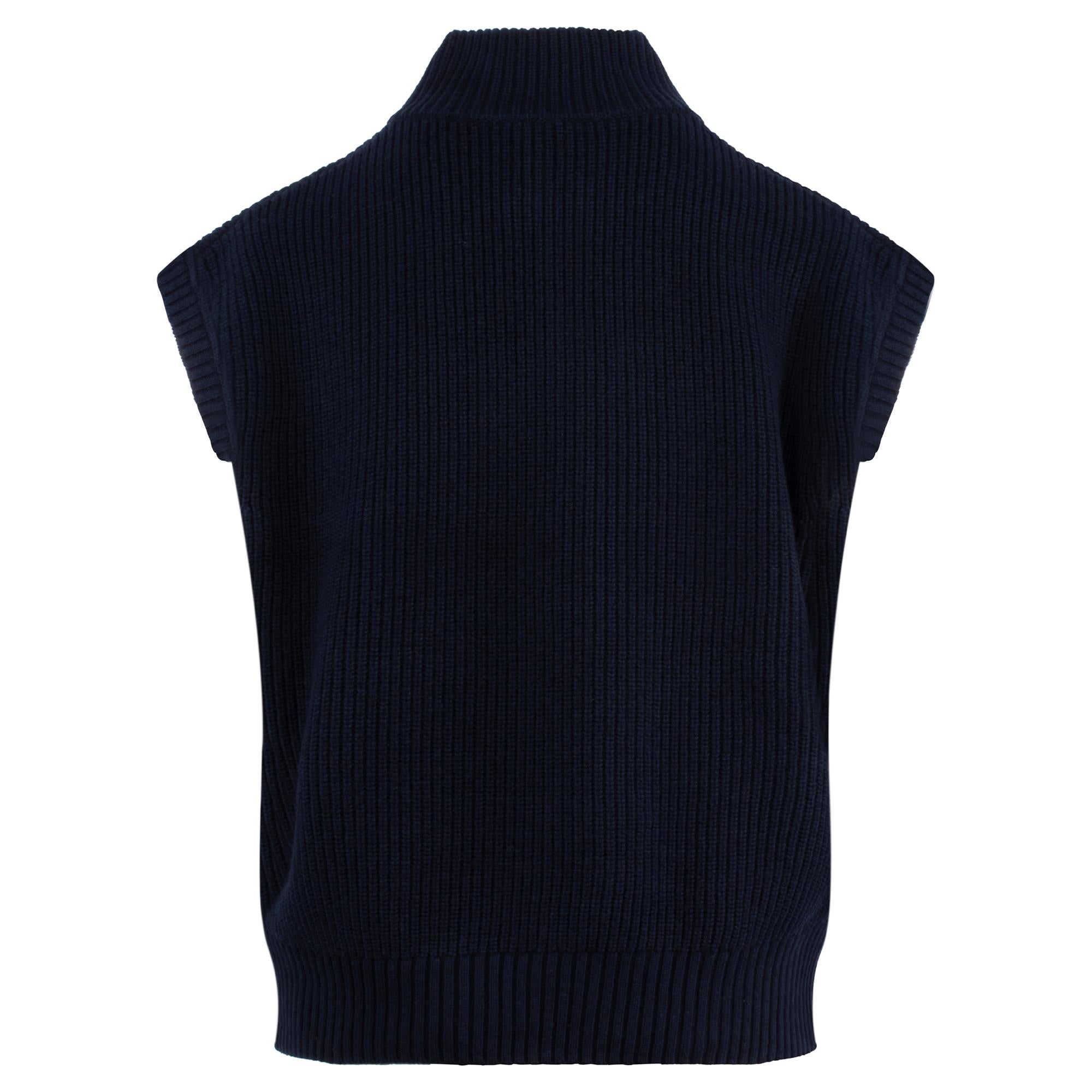 Malbon Golf Womens Iva Sweater Vest Midnight