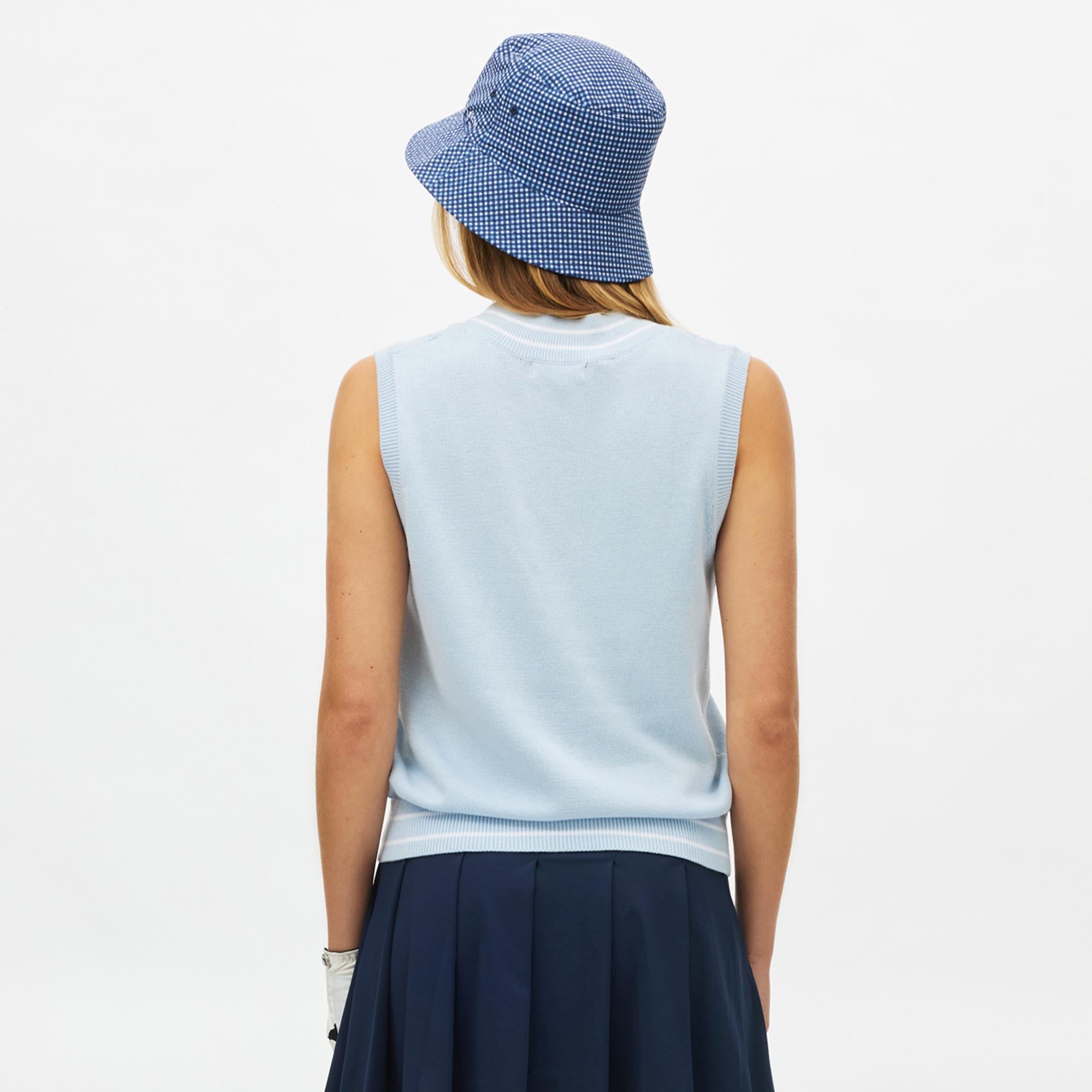 Rohnisch Cotton Cable Ladies Golf Vest Skyway