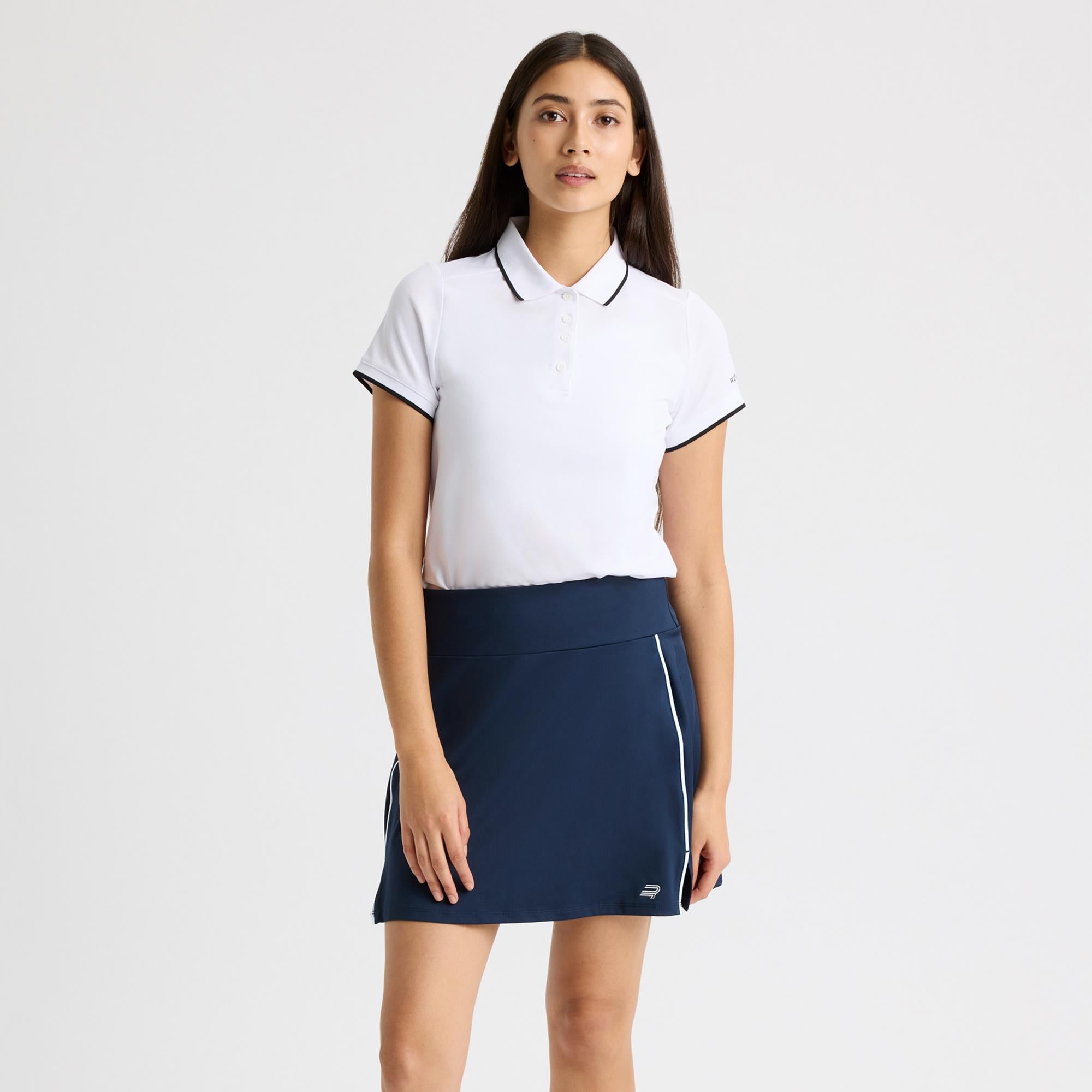 Rohnisch Ultra Viola UV Ladies Golf Skort Navy