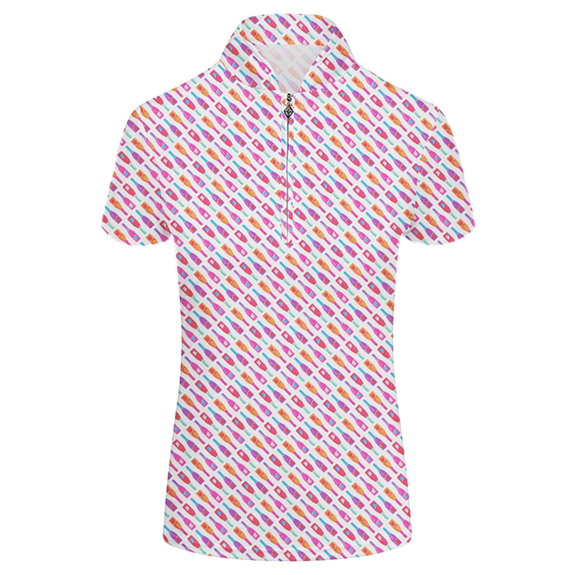 Pure Golf Ellen Short Sleeve Ladies Golf Polo Shirt Fairway Fizz