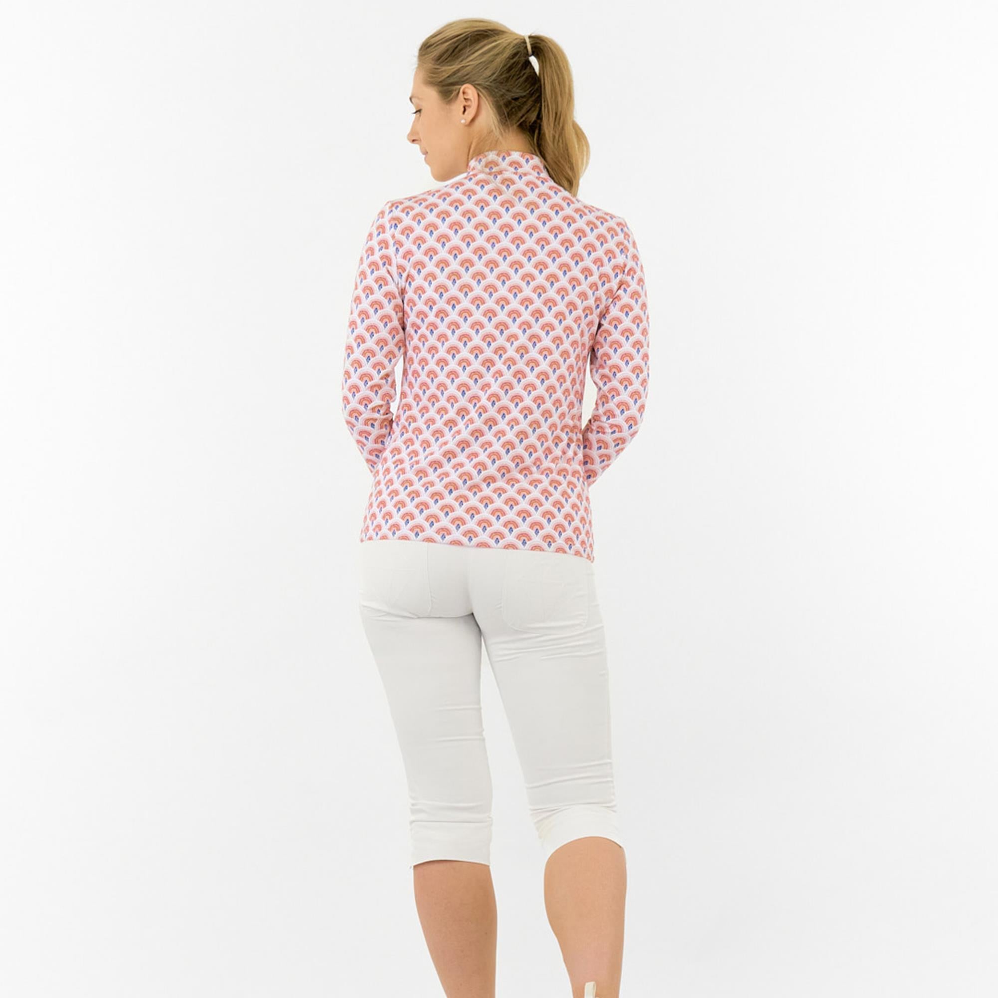 Pure Golf Serenity Ladies Golf Mid Layer Mediterranean Sunset