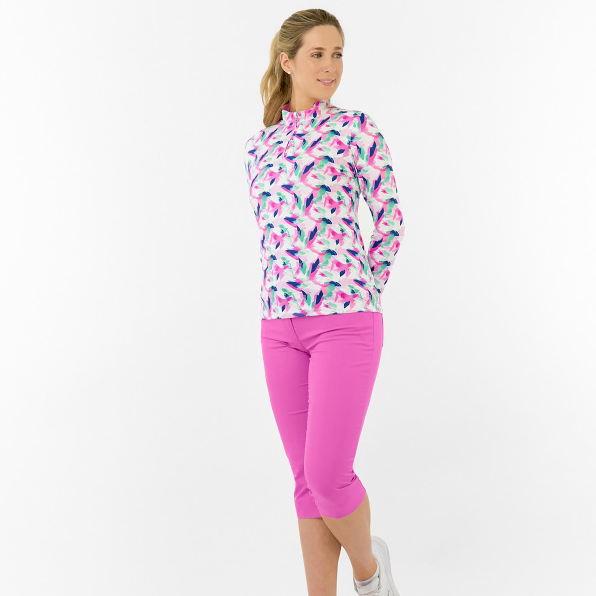 Pure Golf Serenity Ladies Golf Mid Layer Portrait Of Paradise