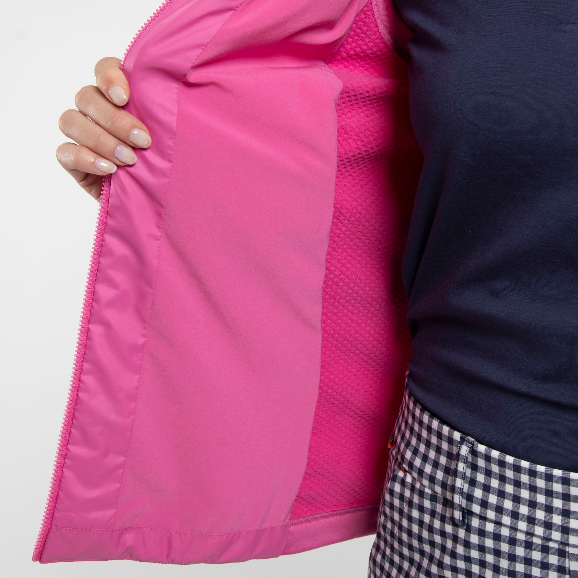 KJUS Radiation Ladies Insulated Windproof Golf Vest Peony