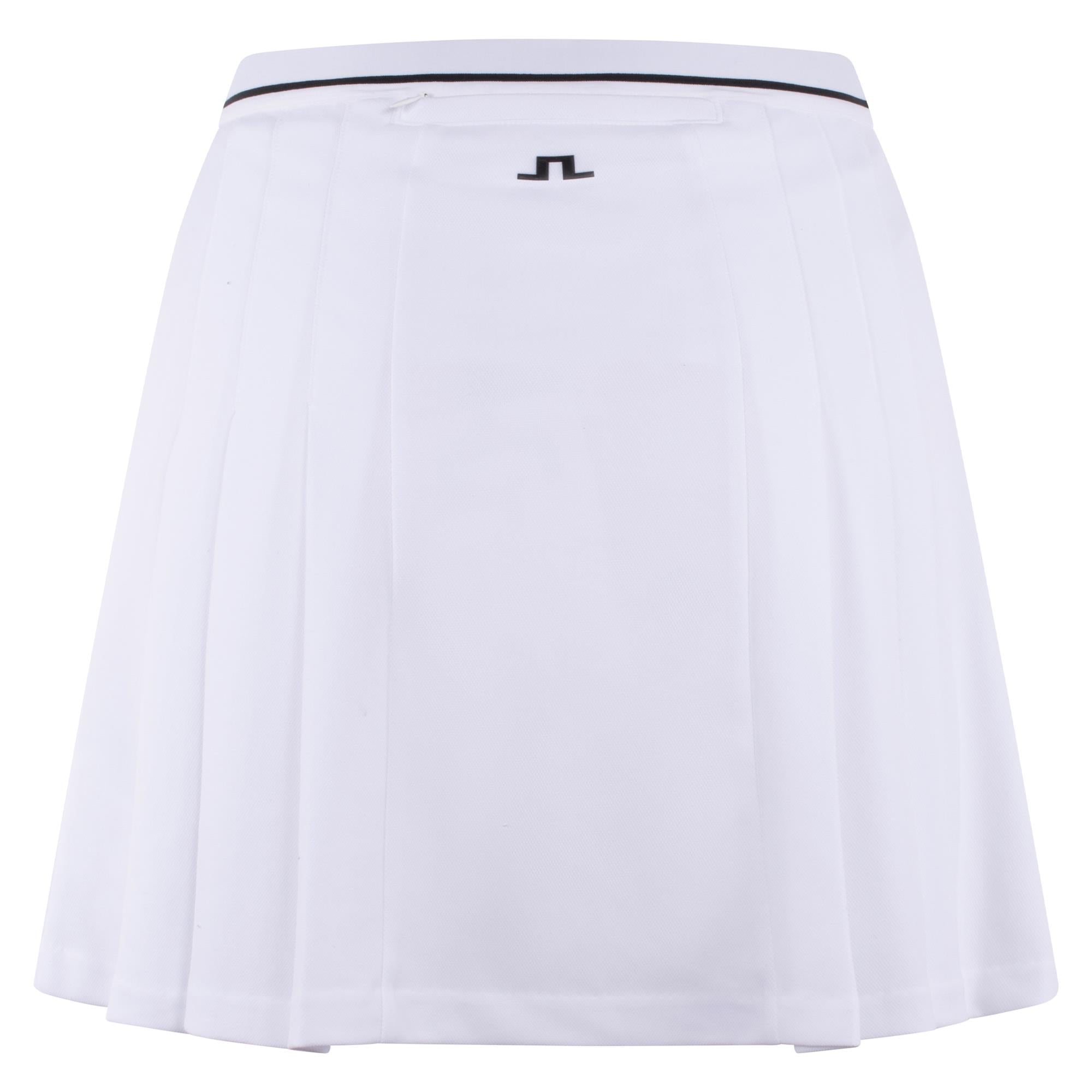 J Lindeberg Harlow Ladies Golf Skirt White