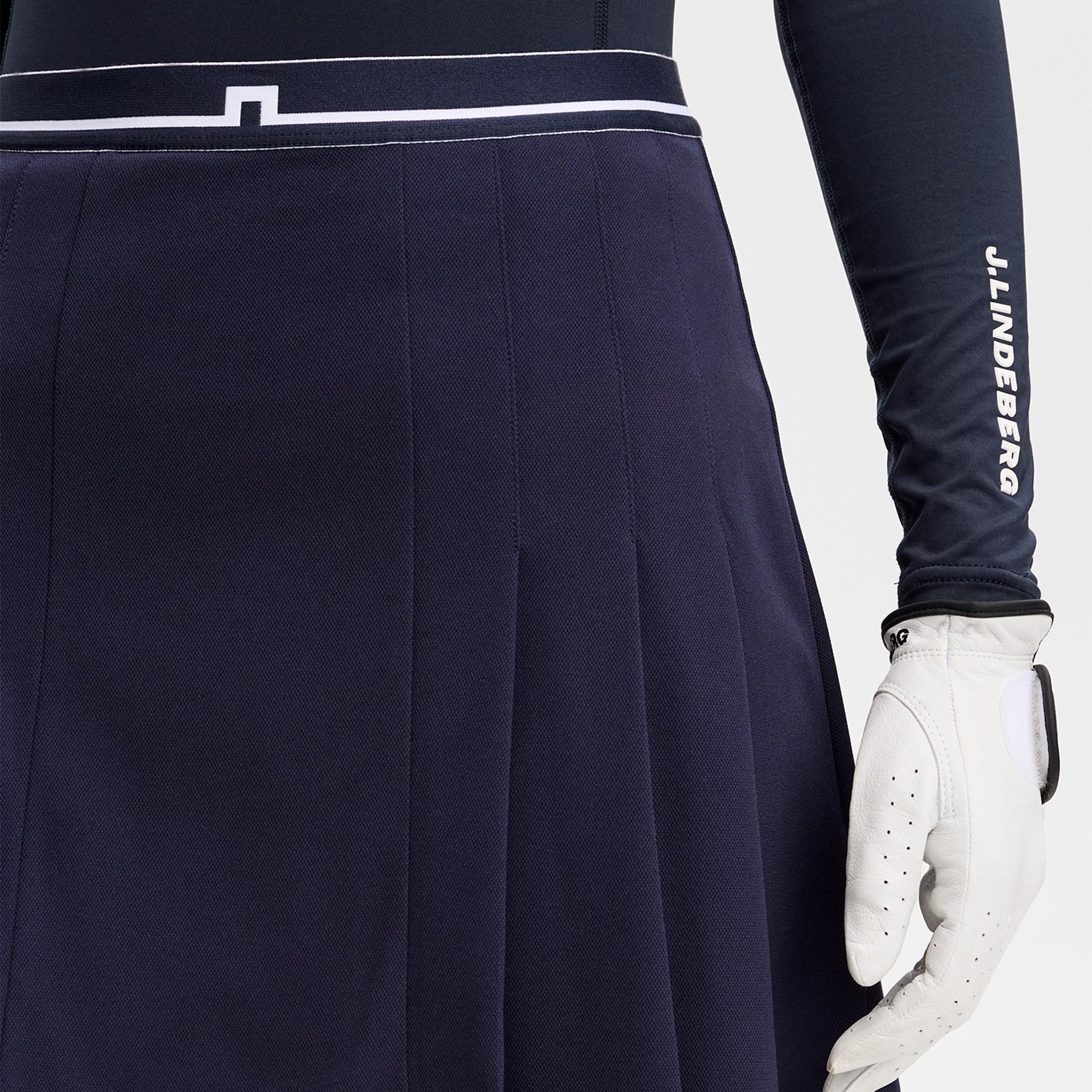 J Lindeberg Harlow Ladies Golf Skirt Navy