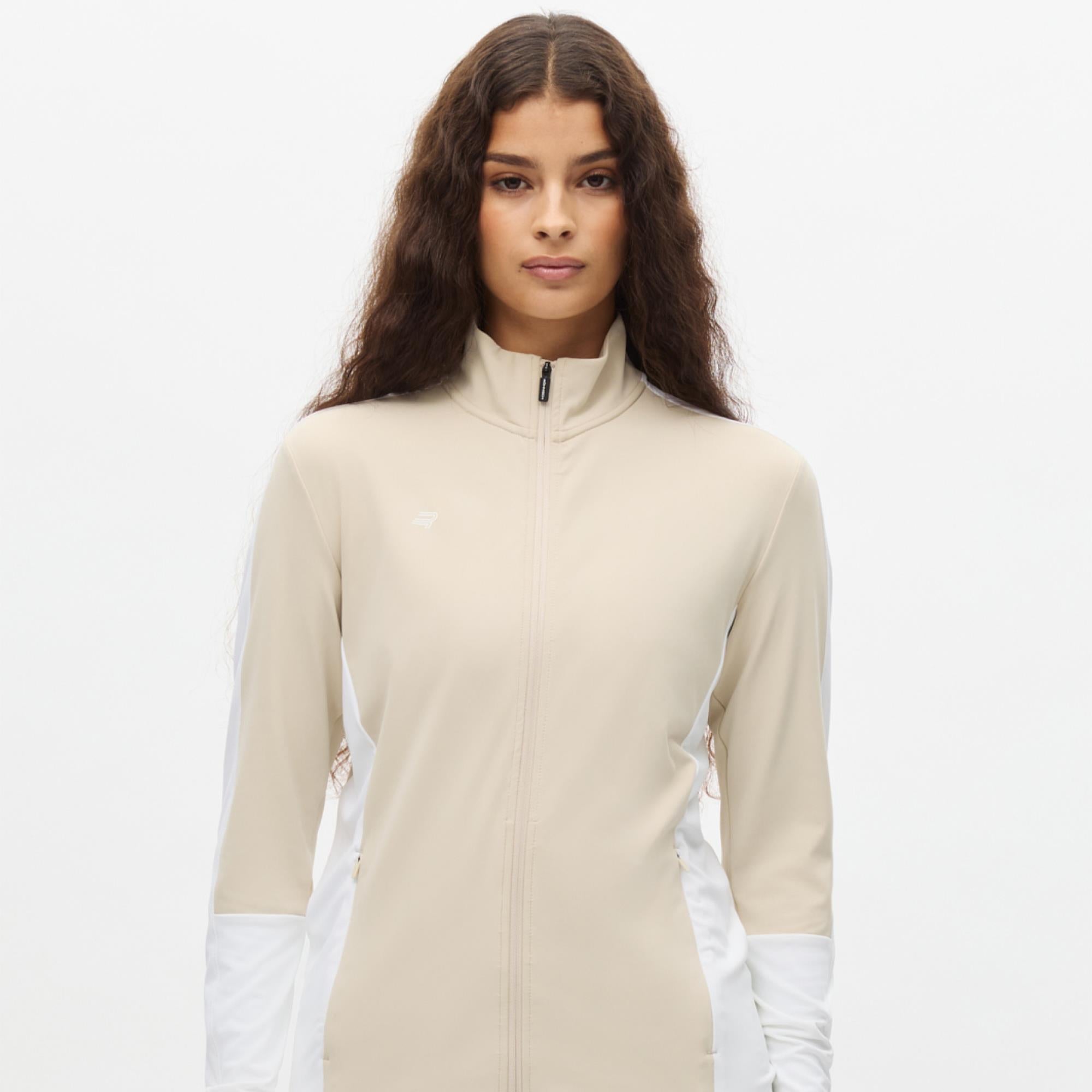 Rohnisch Blake Thermal Ladies Golf Mid Layer Oatmeal