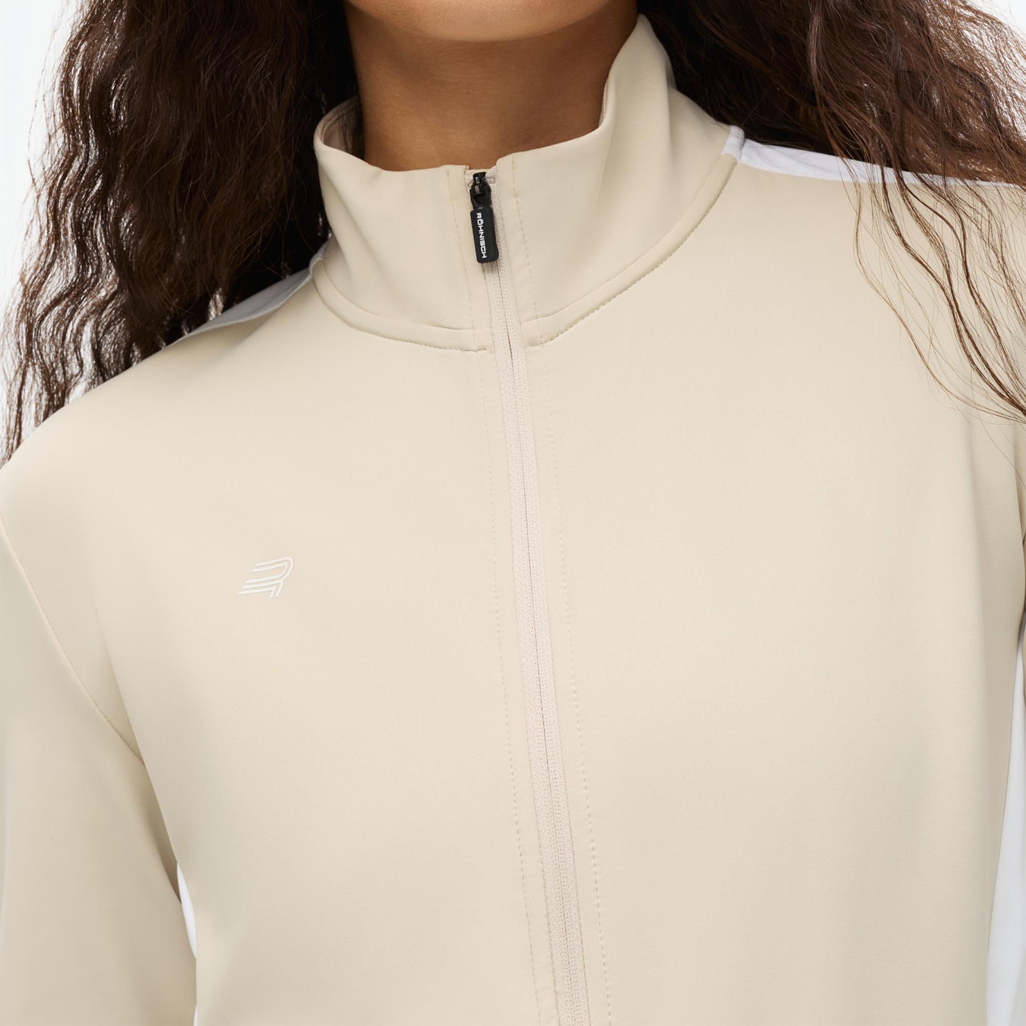 Rohnisch Blake Thermal Ladies Golf Mid Layer Oatmeal