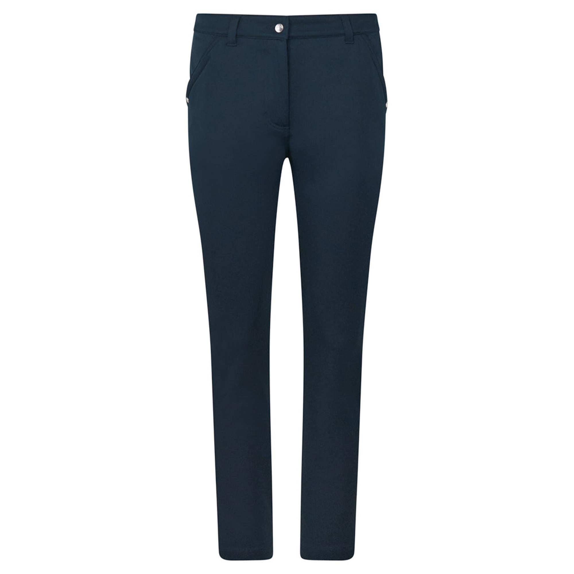 Pure Golf Bernie Lined Ladies Winter Golf Trousers Navy 29 Inch