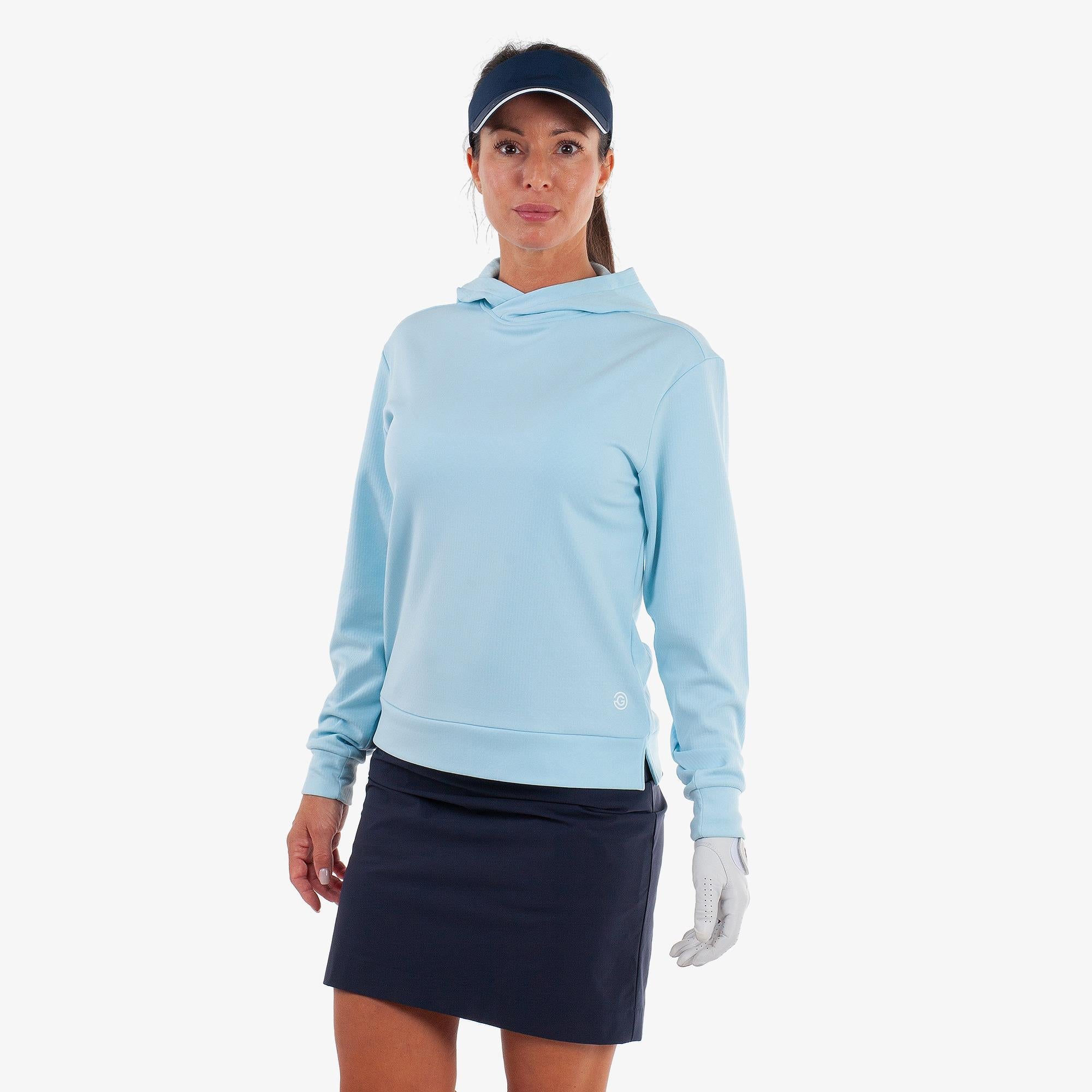 Galvin Green Denise Insula Ladies Golf Hoodie Crystal Blue