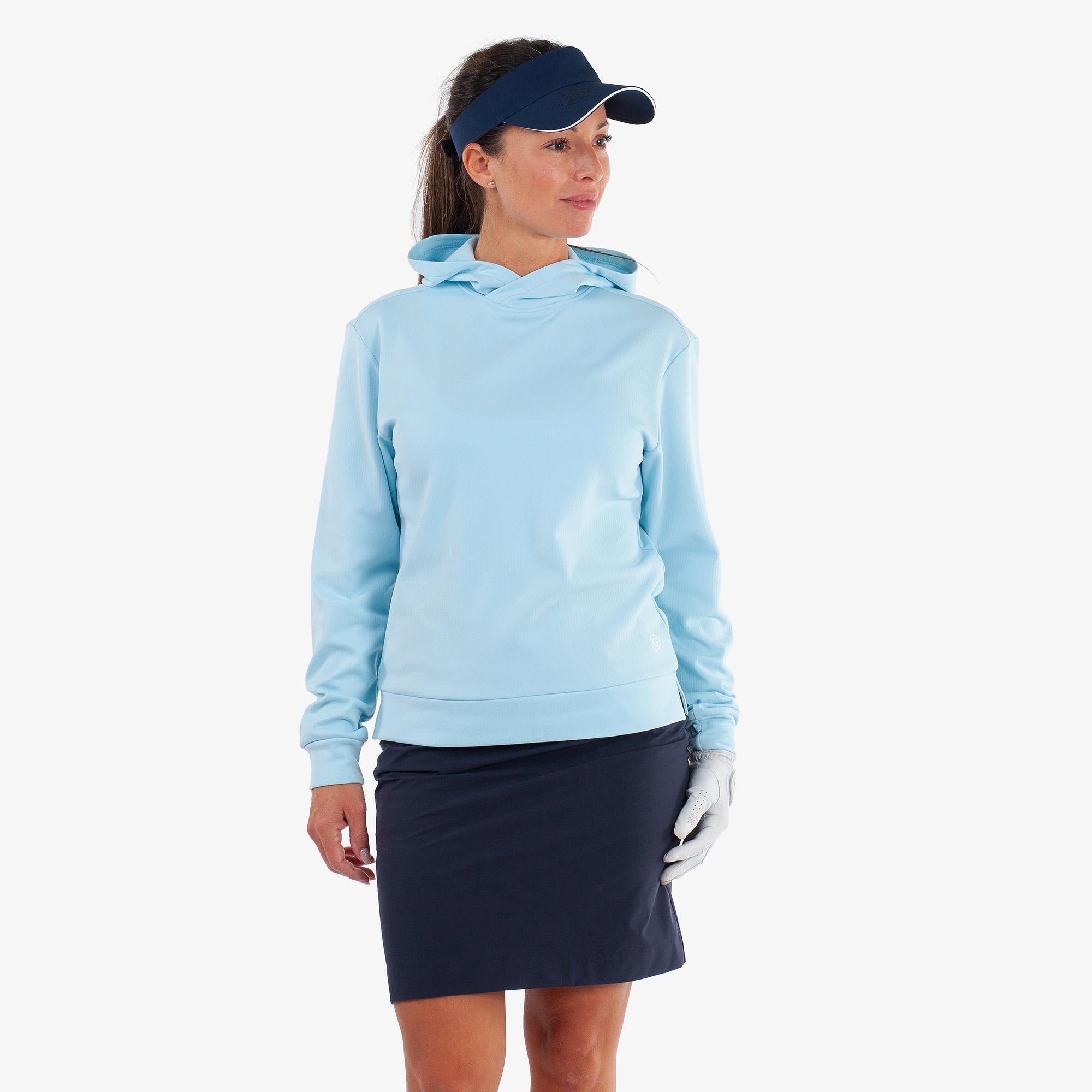 Galvin Green Denise Insula Ladies Golf Hoodie Crystal Blue