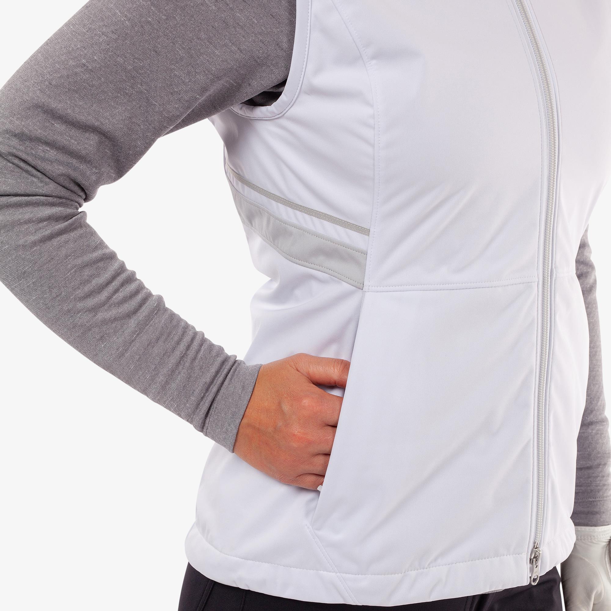 Galvin Green Lea Interface-1 Ladies Windstopper White/Cool Grey
