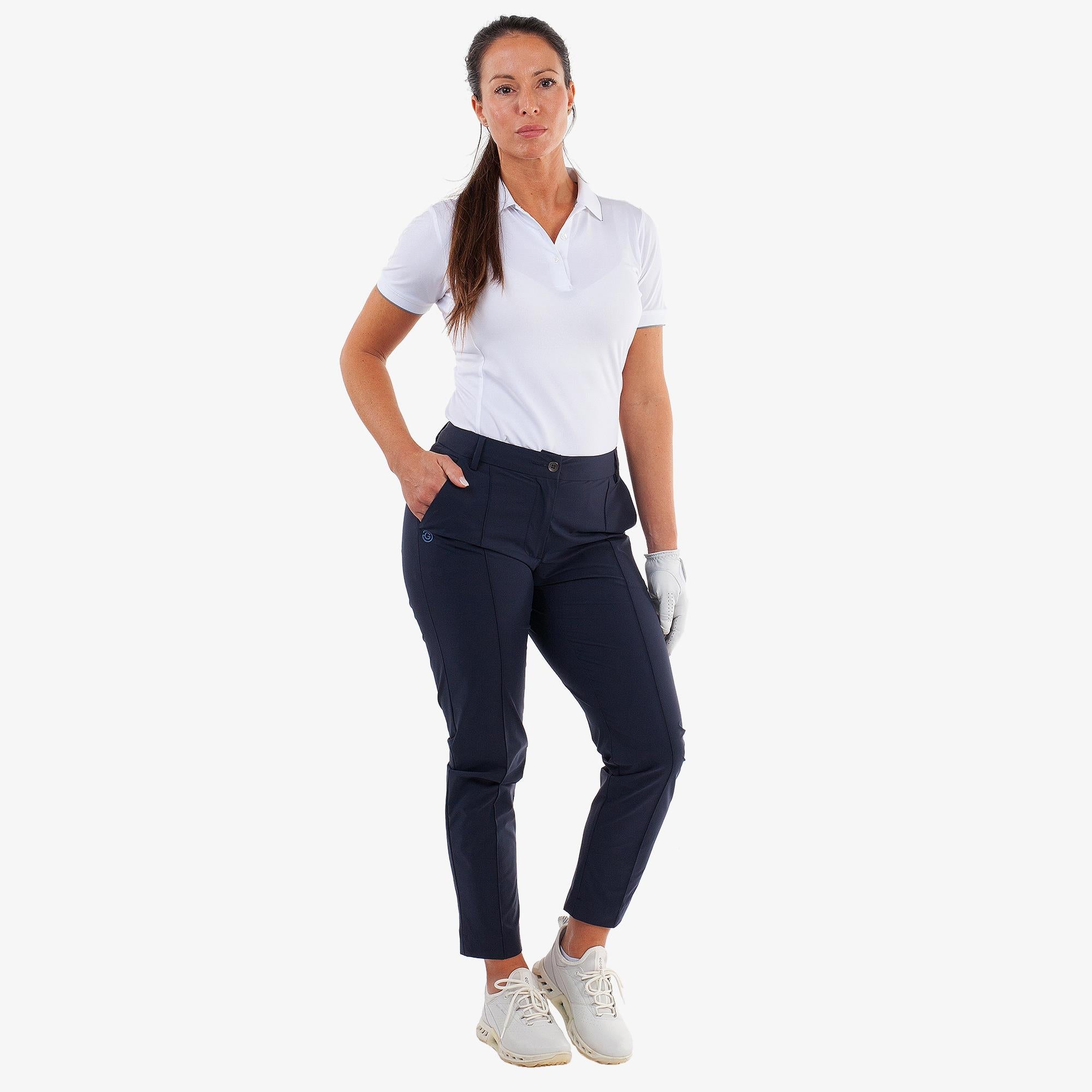 Galvin Green Nea Ventil8+ Ladies 7/8 Golf Trousers Navy