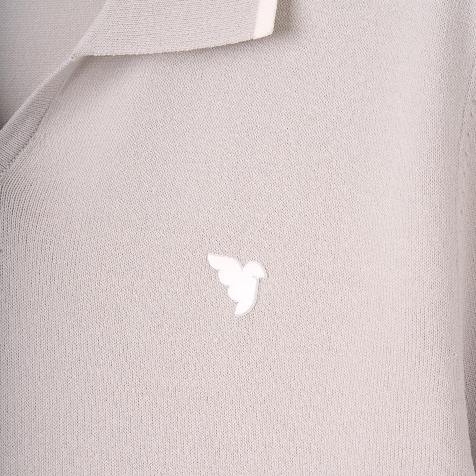 Macade Golf  Vera Cropped Ladies Golf Polo Shirt Very Grey