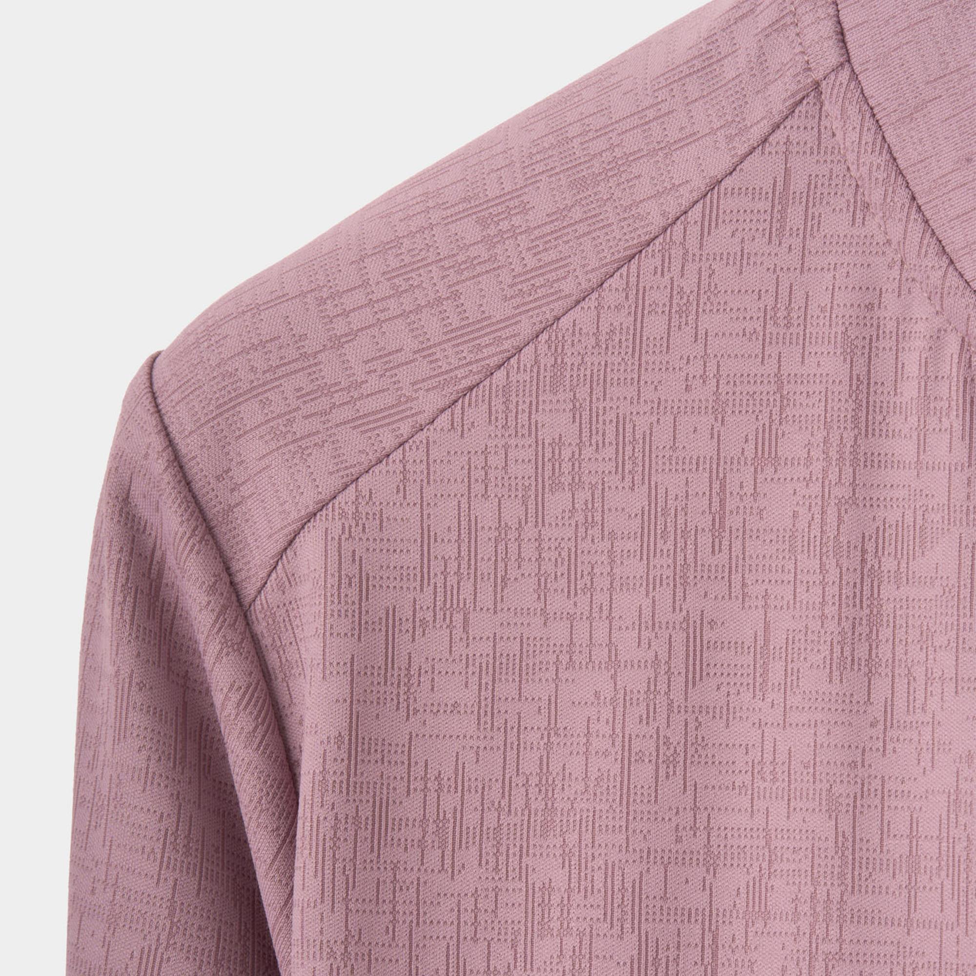Macade Golf Dawn Long Sleeve Ladies Bomber Shirt Dawn Mauve