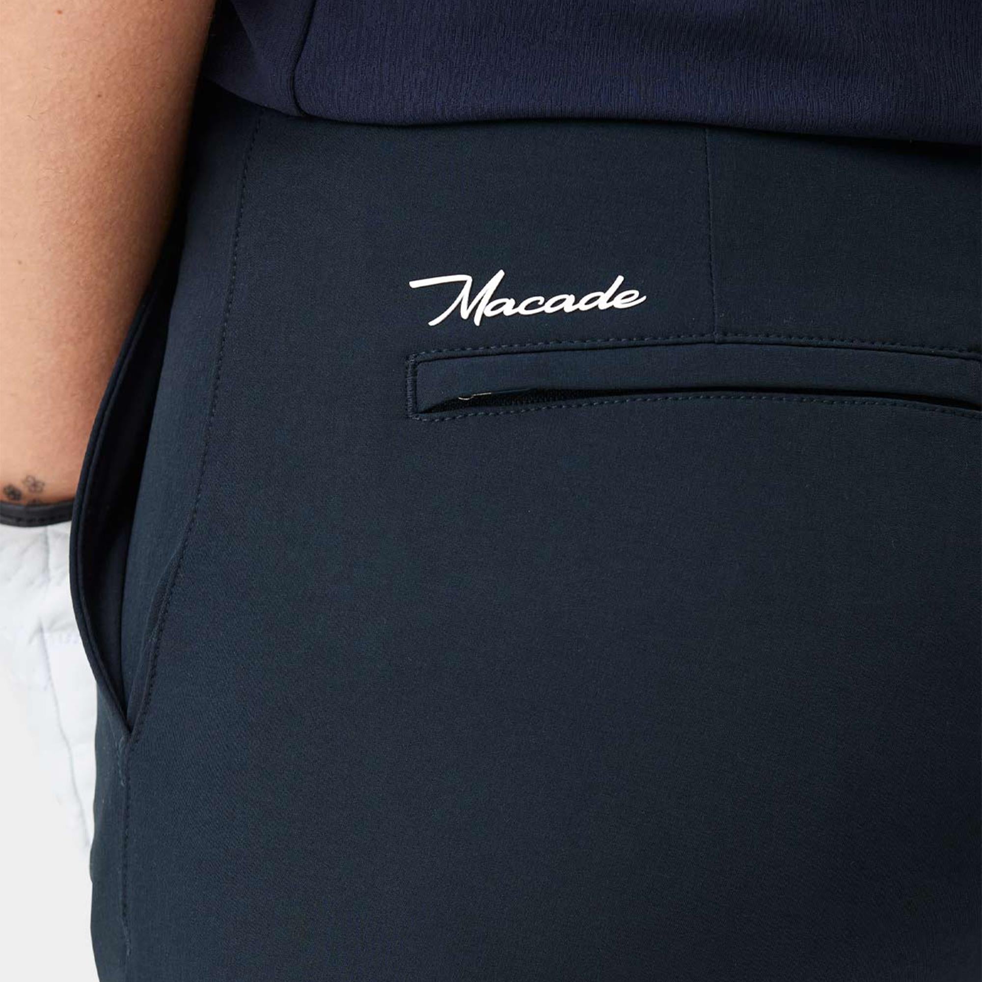 Macade Golf Four-Way Stretch Ladies Golf Jogger Dark Blue 29 Inch Leg