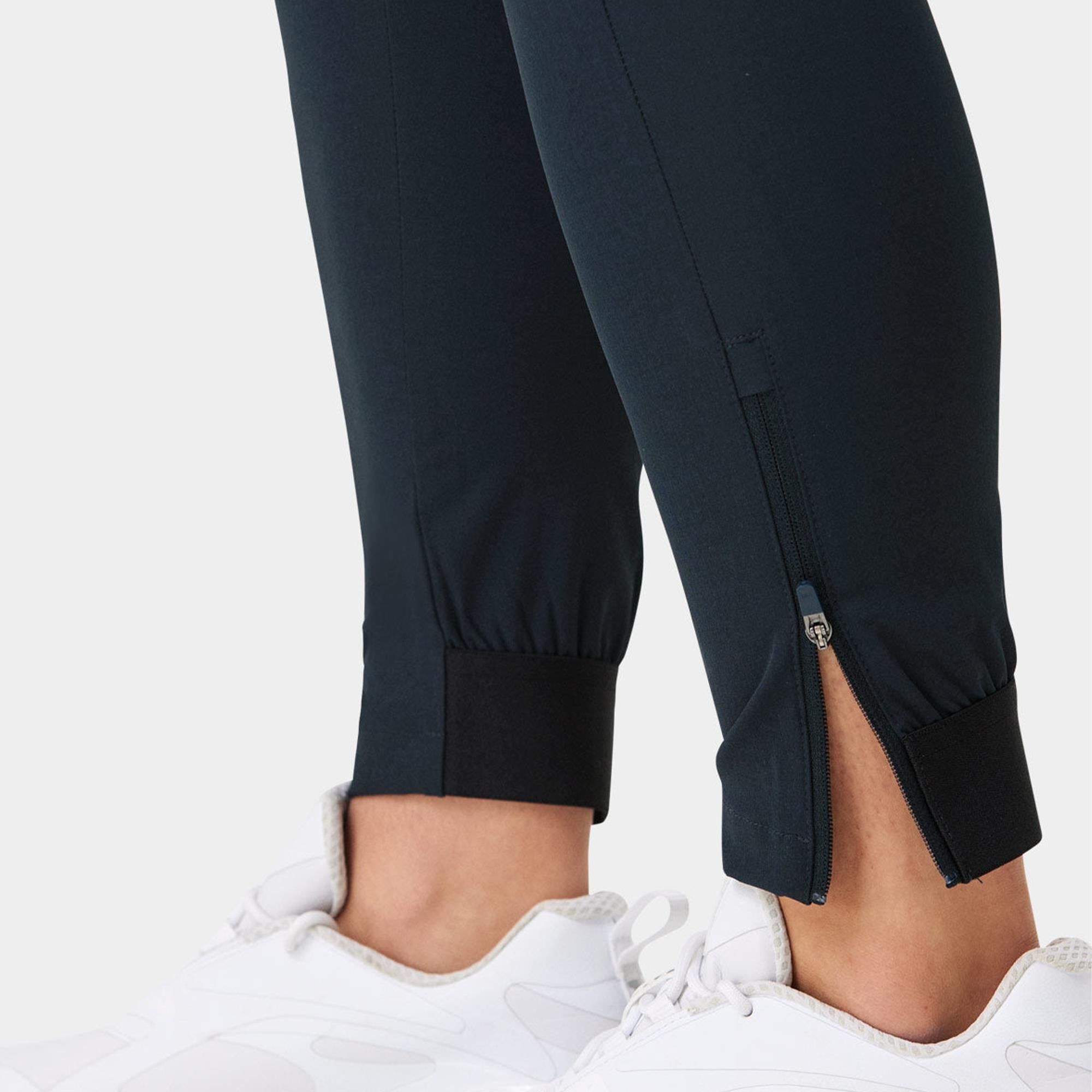Macade Golf Four-Way Stretch Ladies Golf Jogger Dark Blue 29 Inch Leg