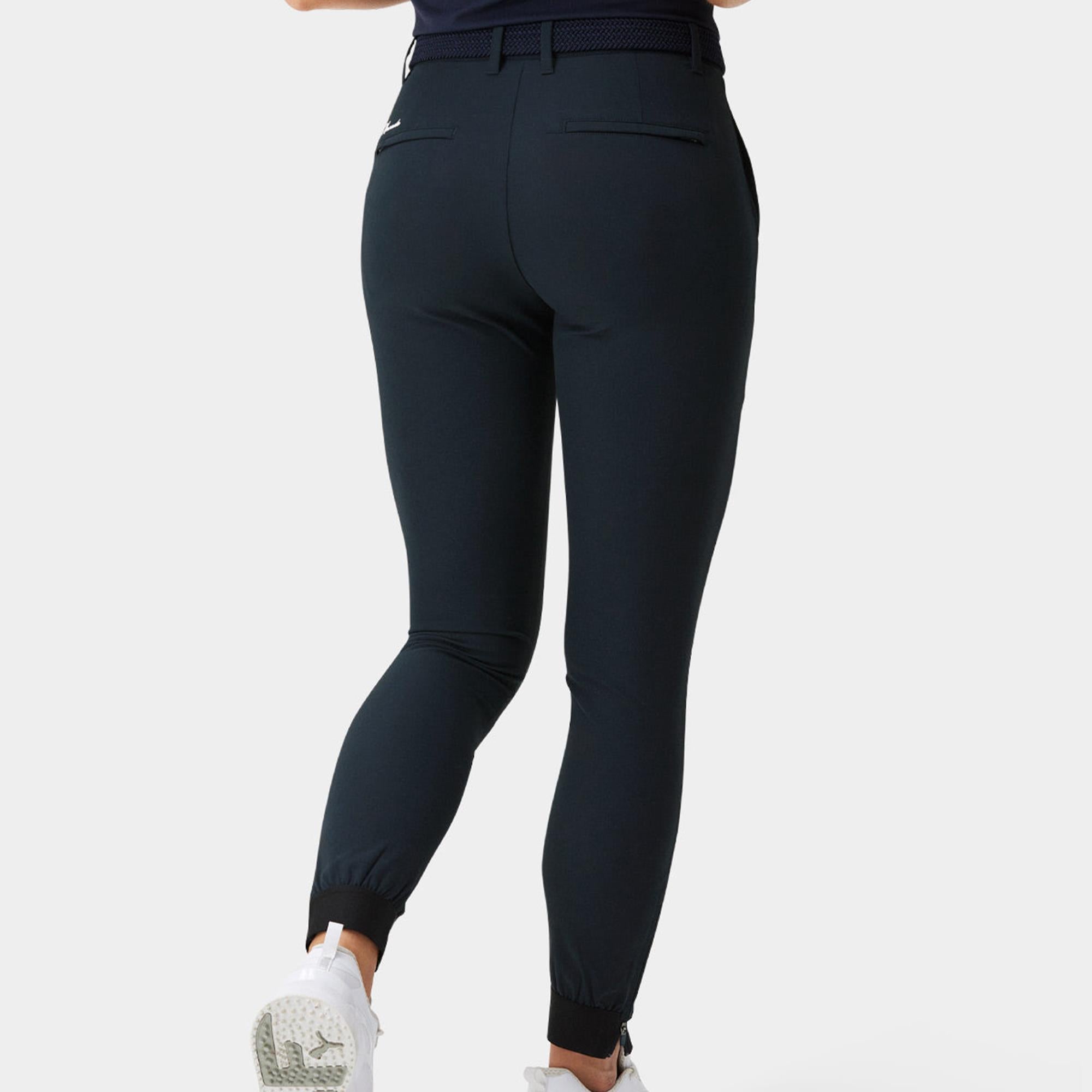 Macade Golf Four-Way Stretch Ladies Golf Jogger Dark Blue 27 Inch Leg