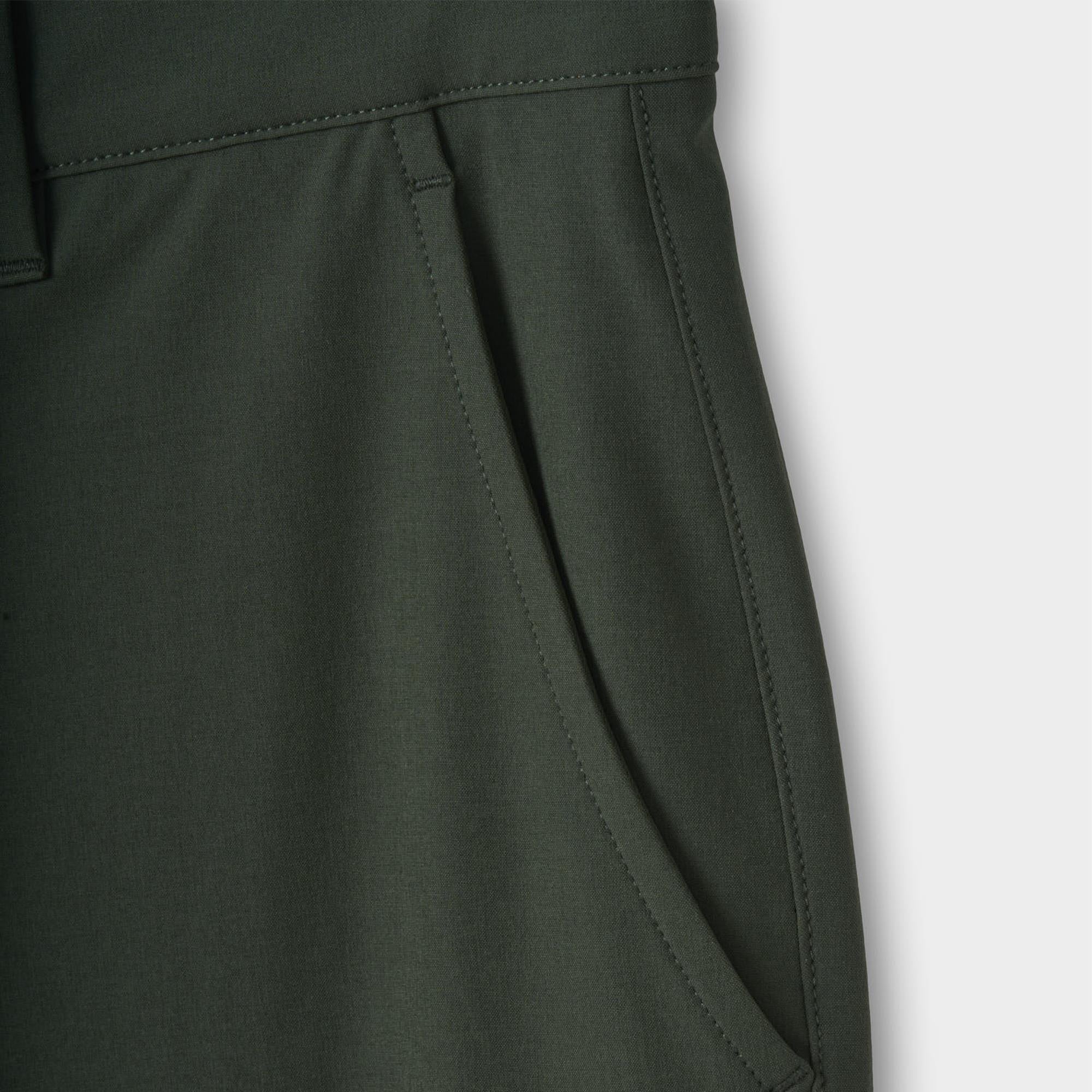Macade Golf Four-Way Stretch Ladies Golf Jogger Moss Green 29 Inch Leg