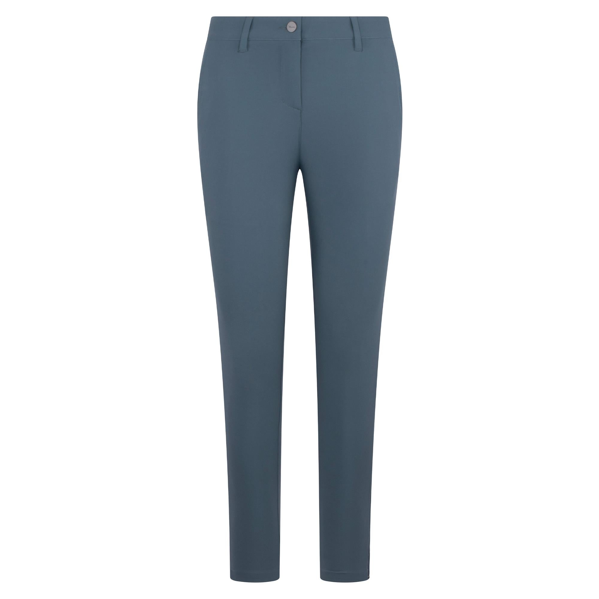 Macade Golf Four-Way Stretch Ladies Golf Jogger Stone Blue 29 Inch Leg