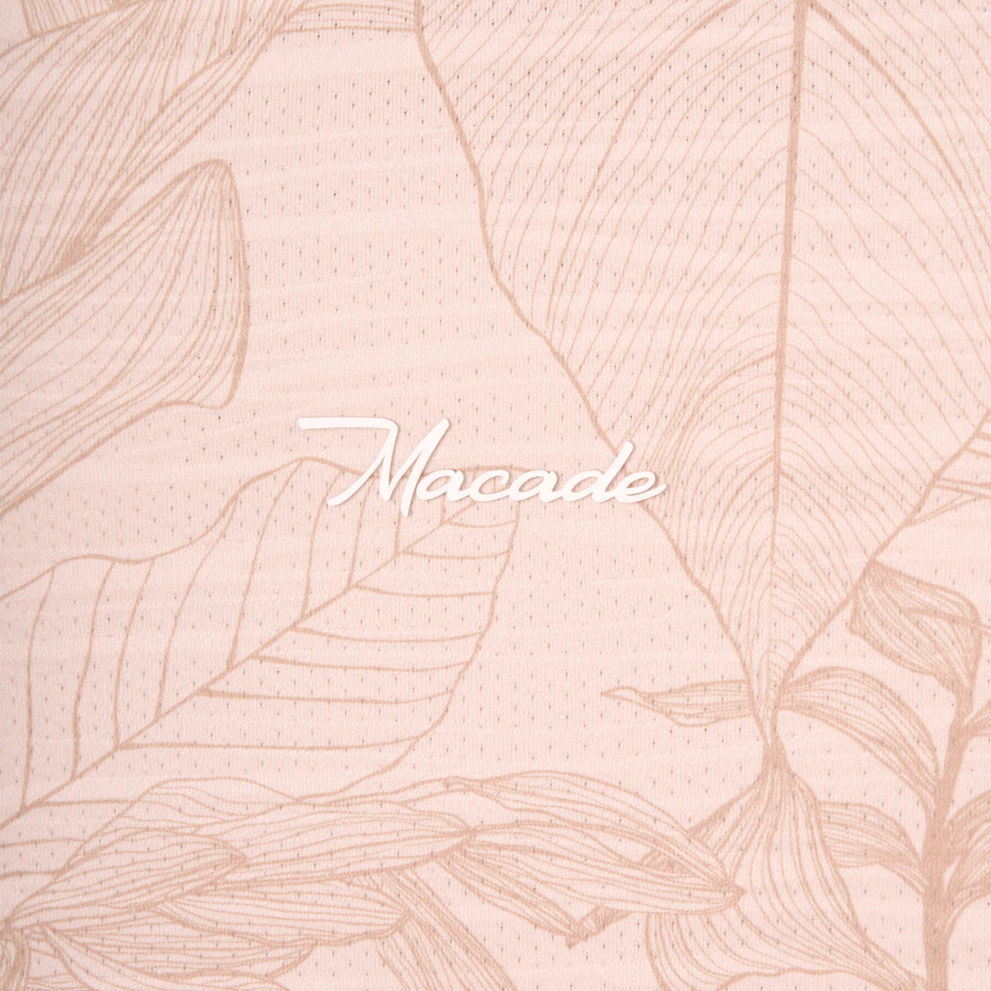 Macade Golf Inez Palm Ladies Sleeveless Golf Dress Pink