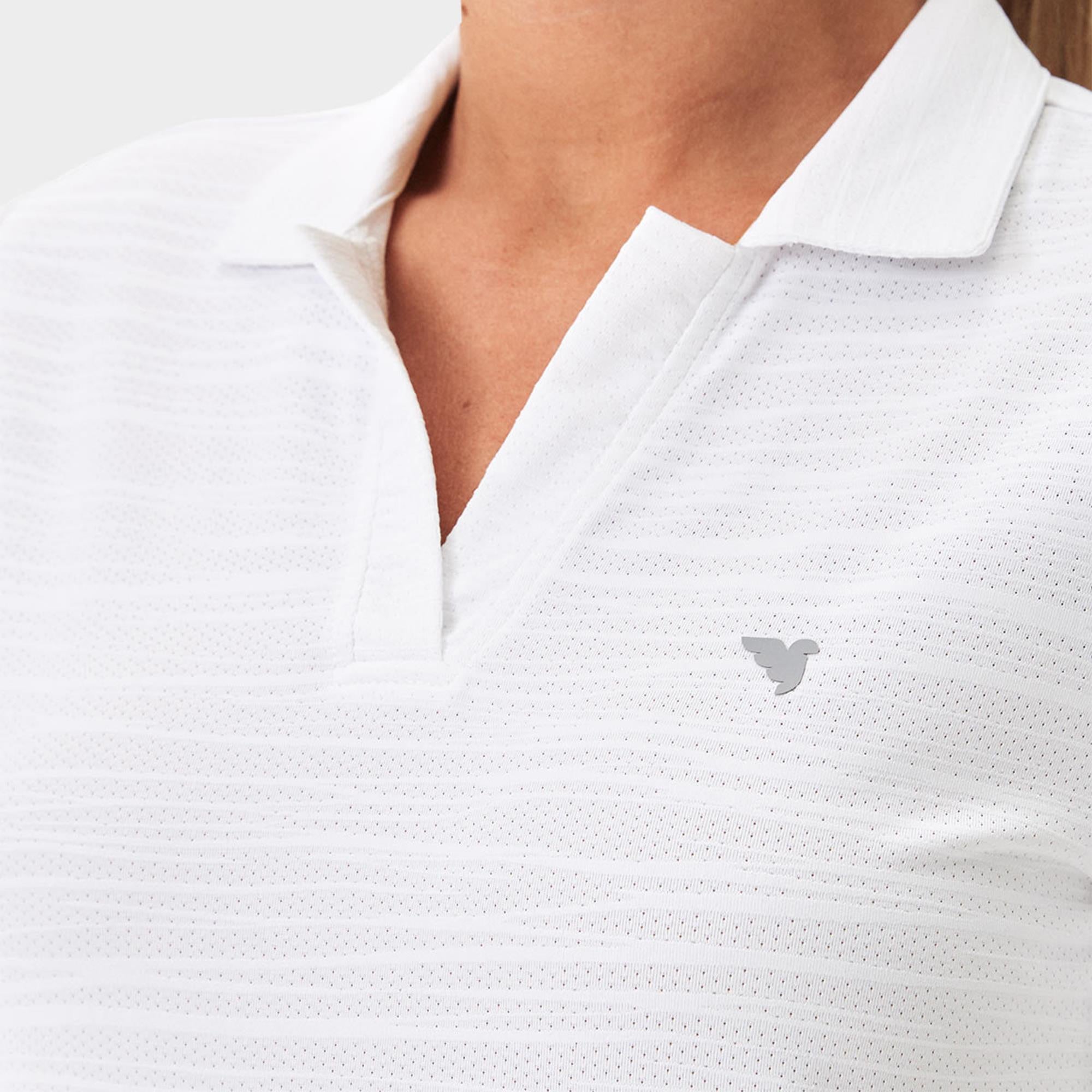 Macade Golf Paige Ladies Golf Polo Shirt White