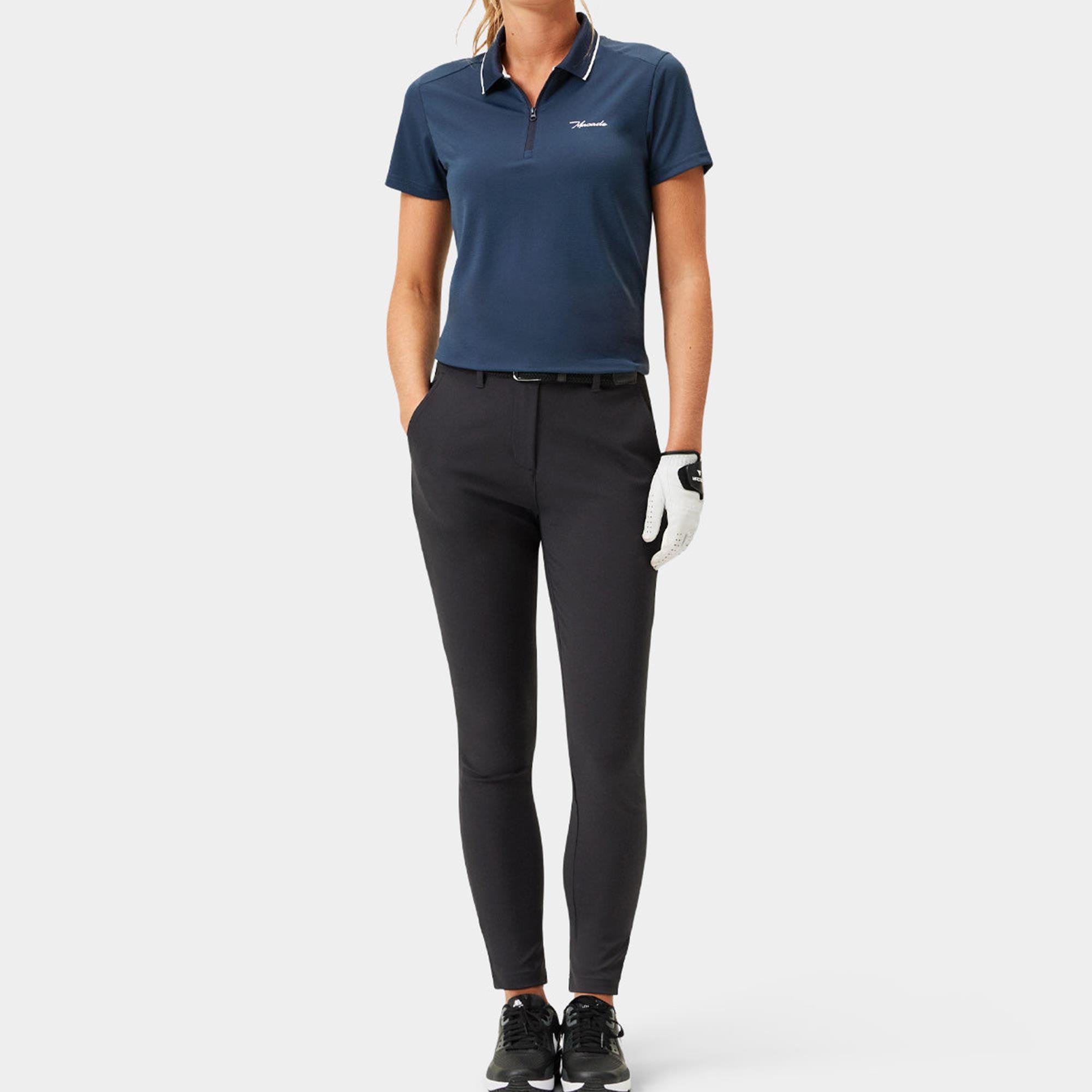 Macade Golf Performance Ladies Golf Trousers Ash Black 29.5 Inch Leg