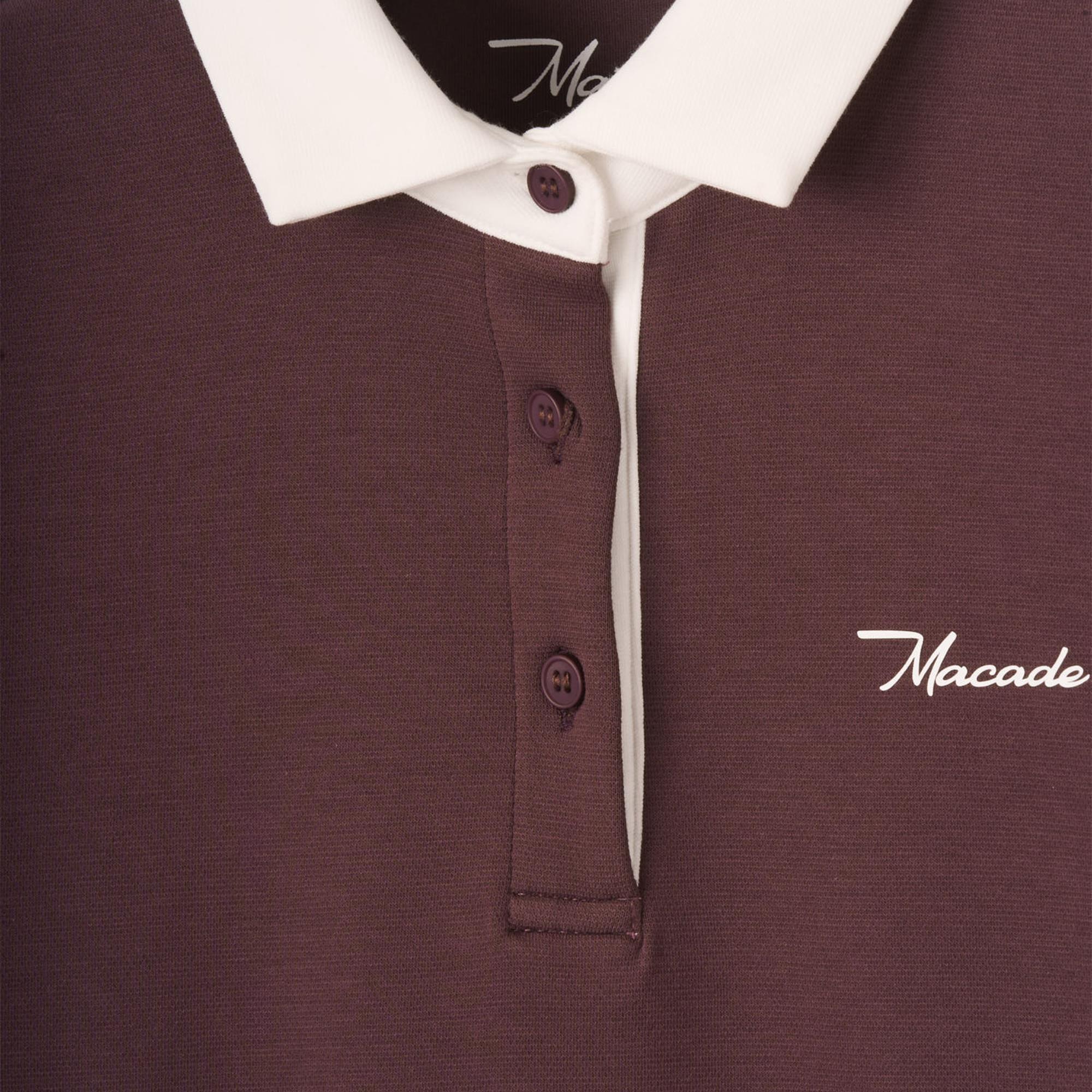 Macade Golf Aura TX Relaxed Ladies Golf Polo Shirt Mauve