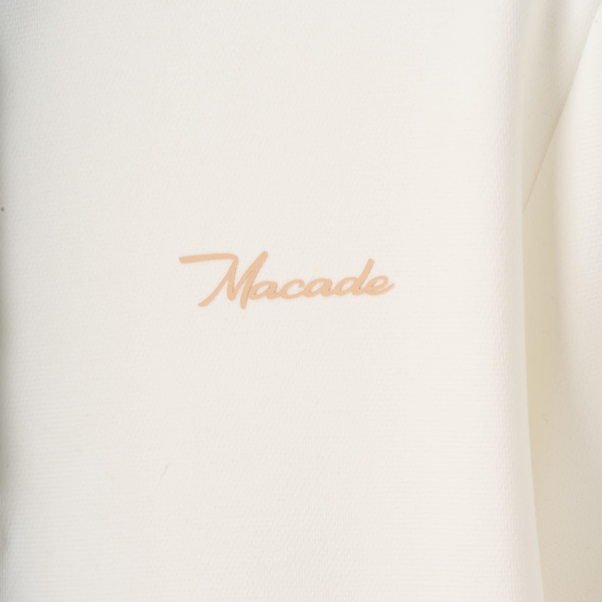 Macade Golf Aura TX Relaxed Ladies Golf Polo Shirt White