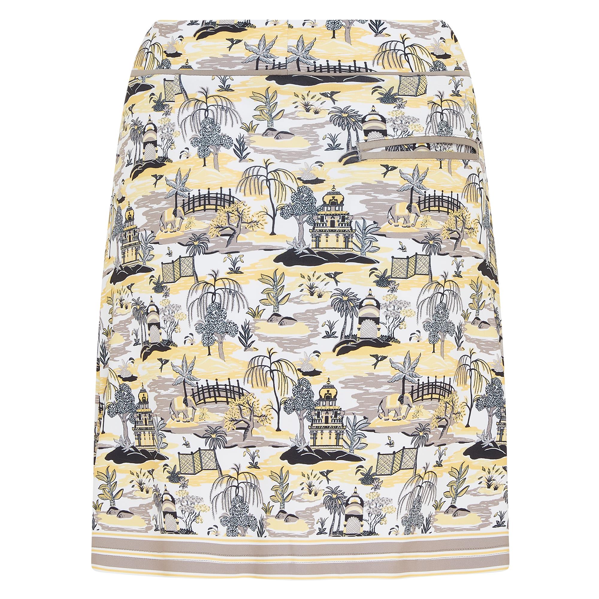 Swing Out Sister Reef Pattern Ladies Golf Skort Indian Dawn