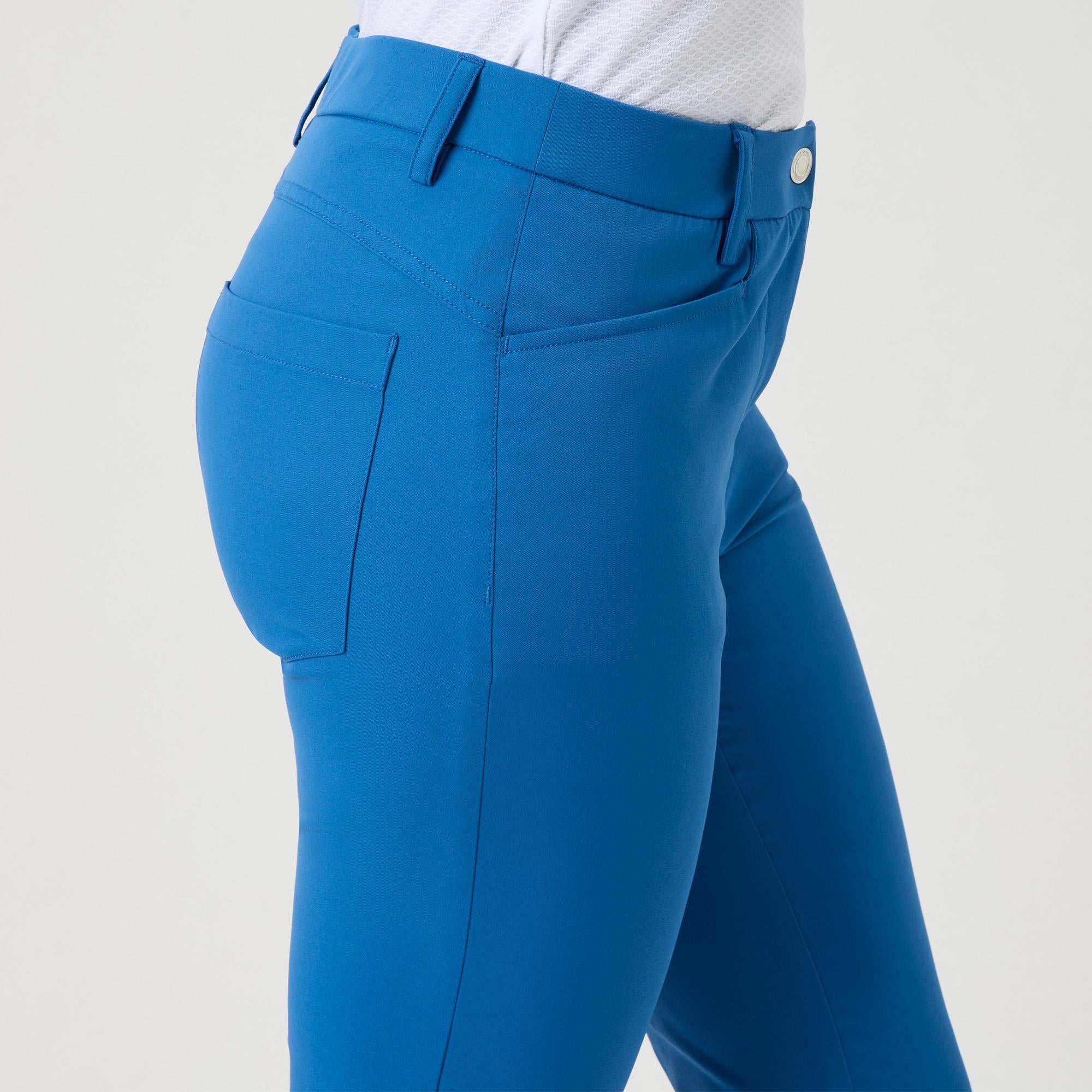 Daily Sports Lyric V2 Ladies Golf Bermuda Shorts Mid Blue 60CM