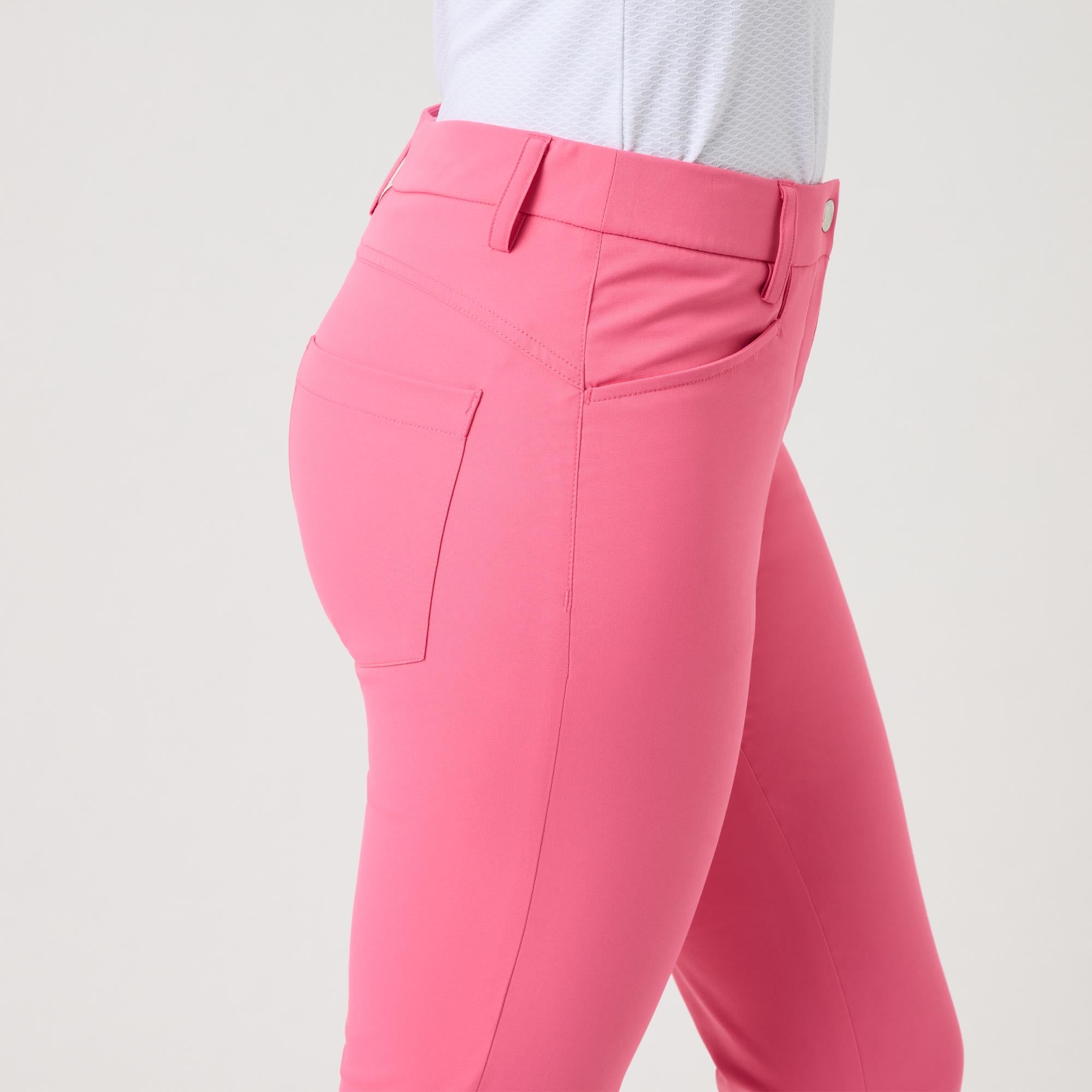 Daily Sports Lyric V2 Ladies Golf Bermuda Shorts Radiant Pink 60CM