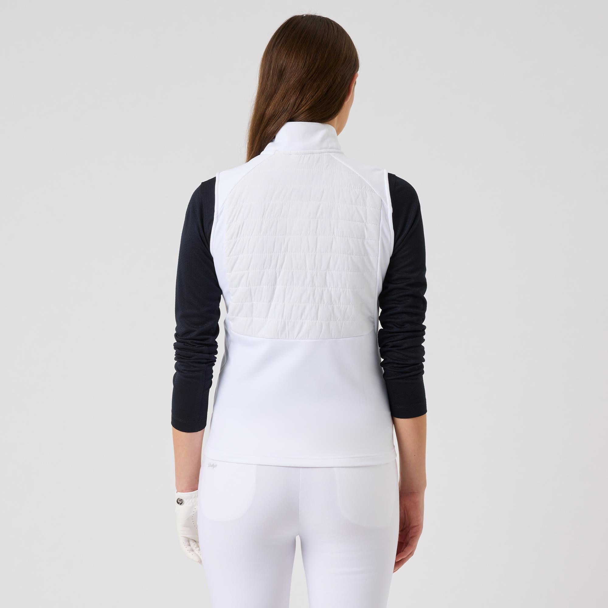 Daily Sports Allos Hybrid Ladies Golf Vest White