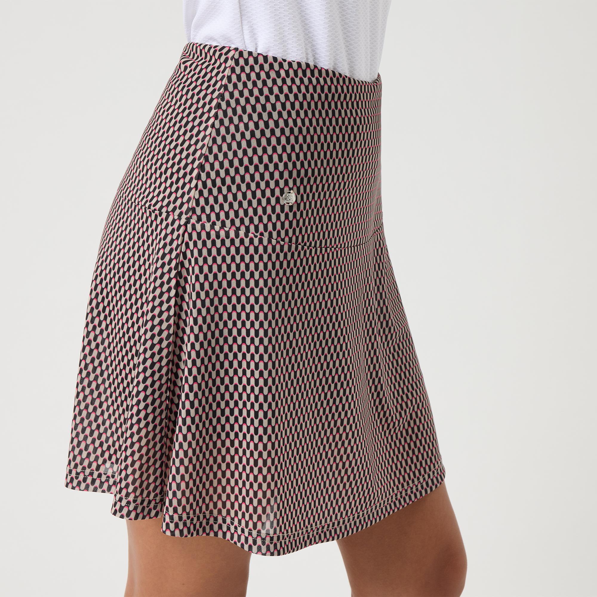 Daily Sports Abstract Wave Breeze Ladies Golf Skort 45CM