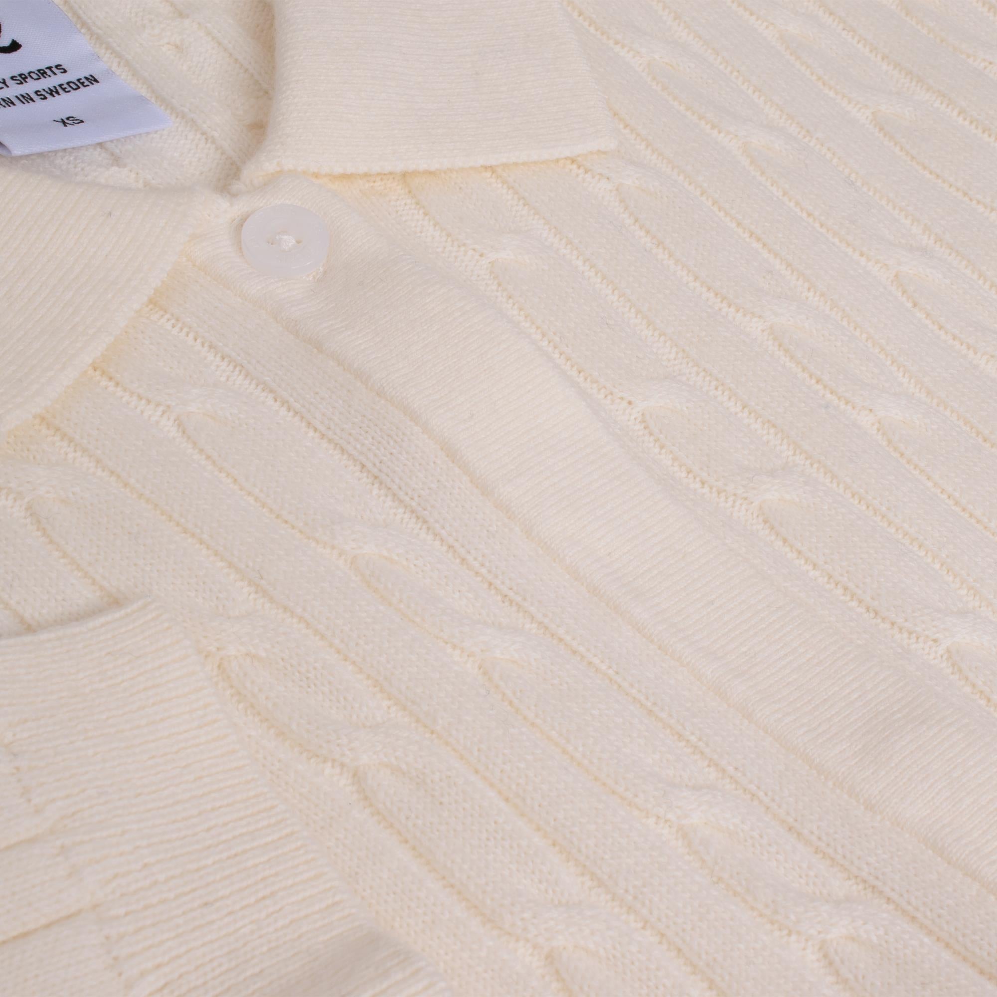 Daily Sports Madelene Knitted Ladies Golf Polo Shirt White